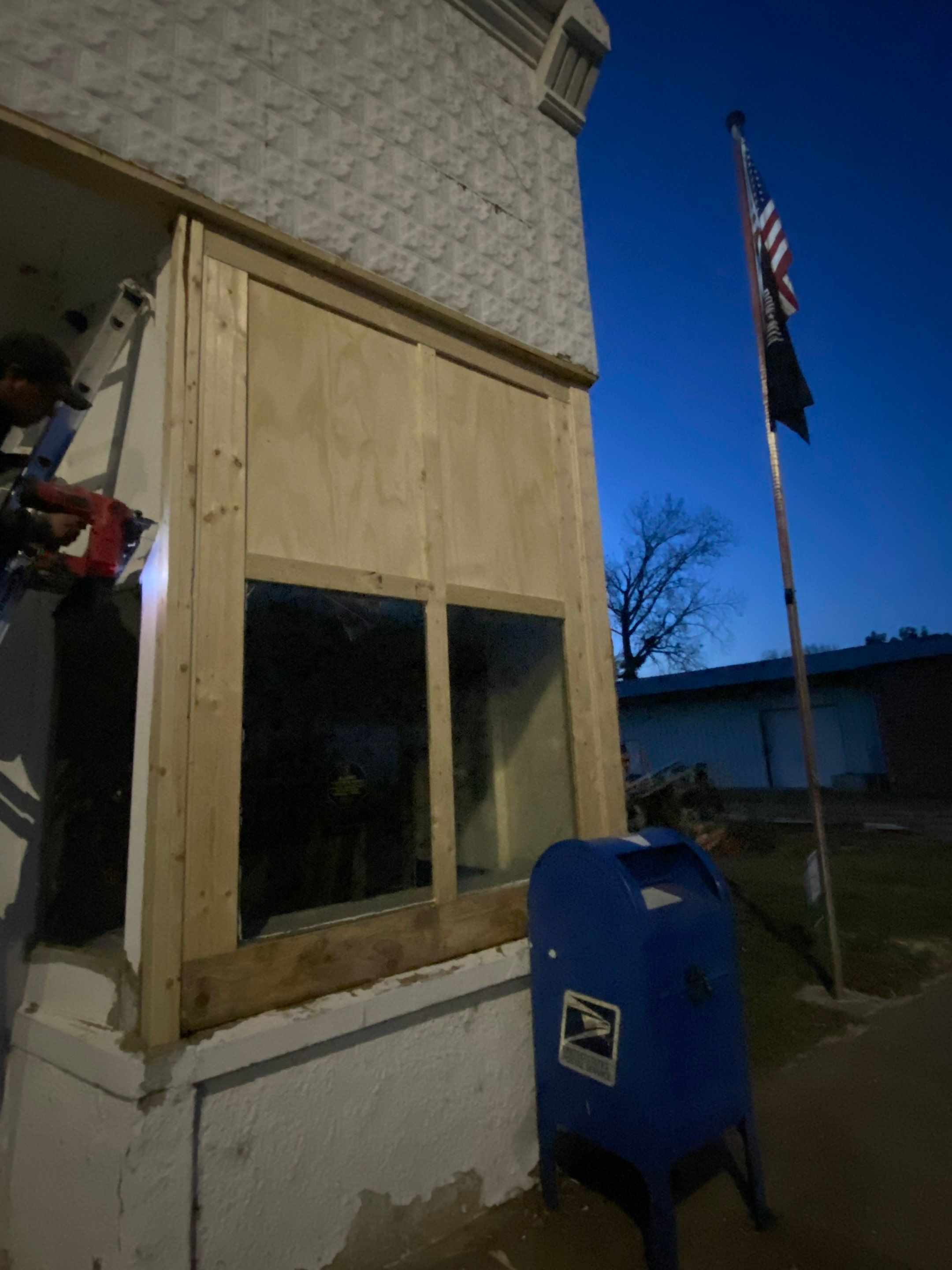 Historic Revival: Restoring a Downtown Post Office with Fresh Paint and Expert Wood Rot Repair by Cougar Painting