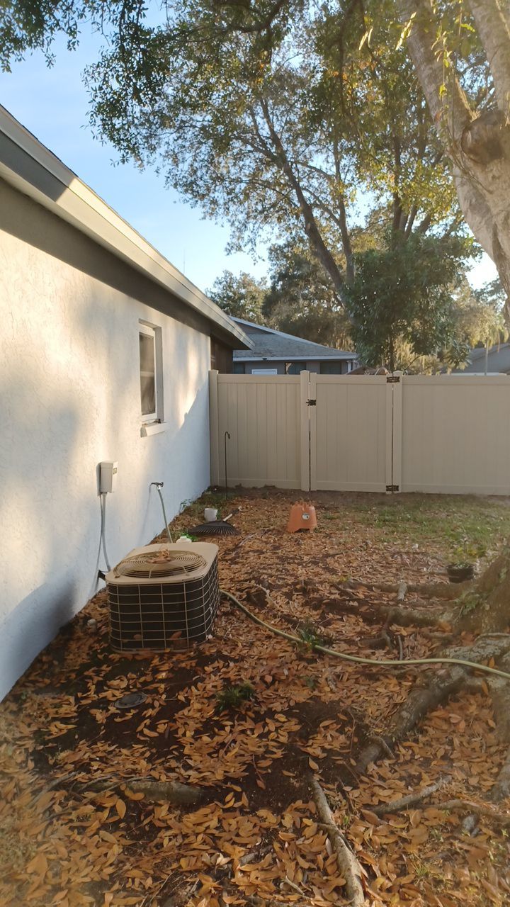 Sarasota, FL 6ft. Tan Vinyl Privacy Fence  by Asap fence and gates, LLC