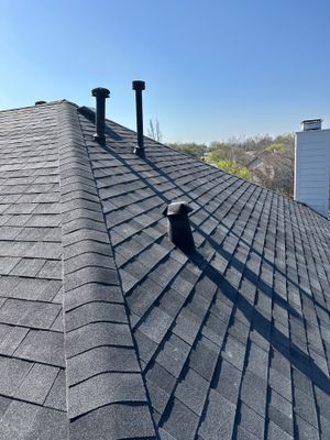 Residential Roofing Installation using Malarkey Vista Class 3 Matte Black