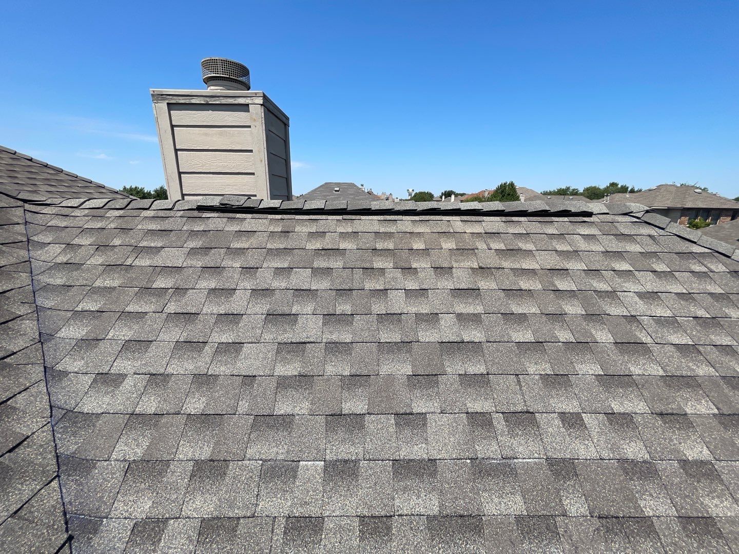 Major Hail Storm Full Roof and Gutter Replacement by First United Roofing & Construction
