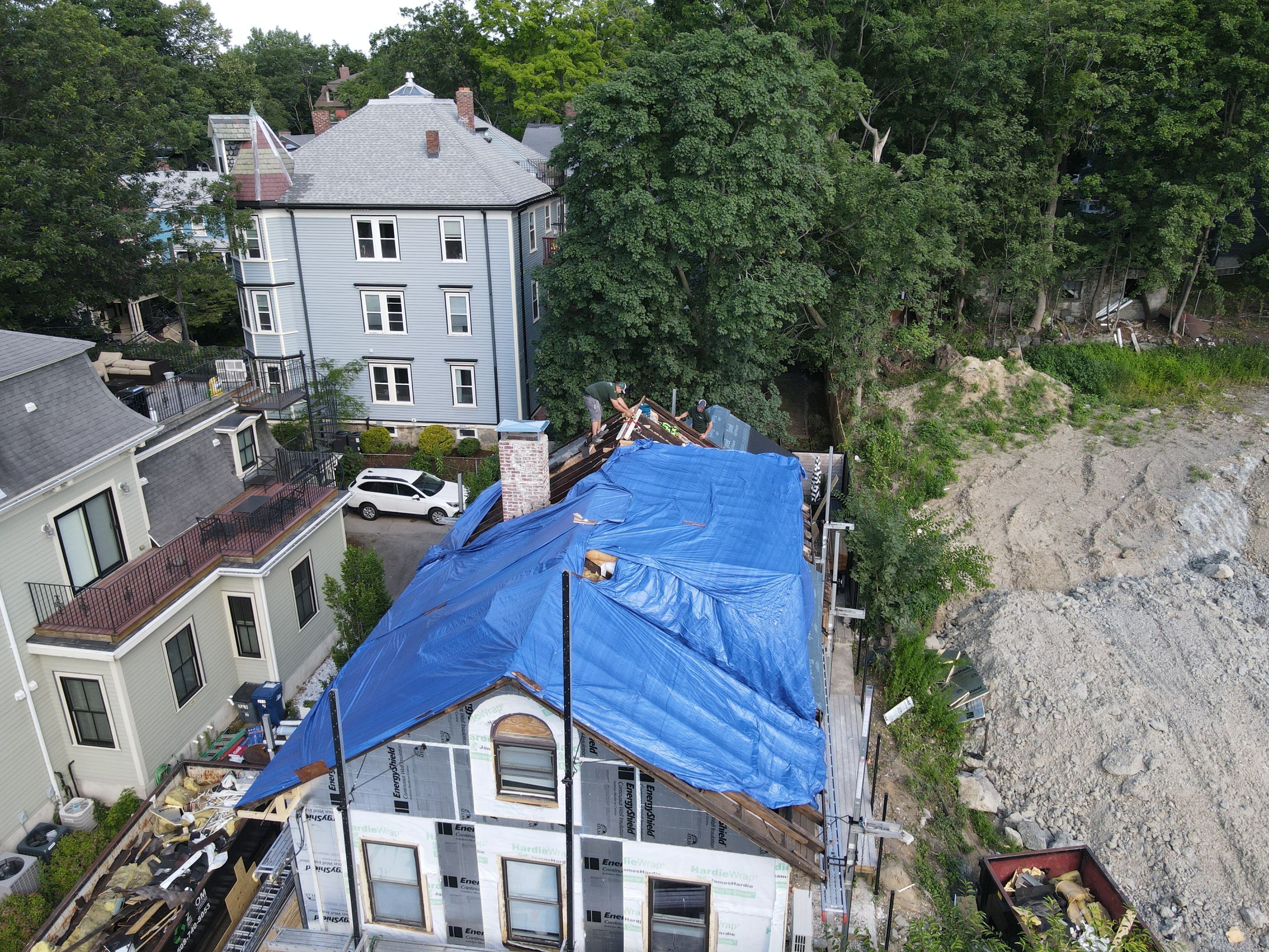 Siding Installation using James Hardie by UBrothers Construction