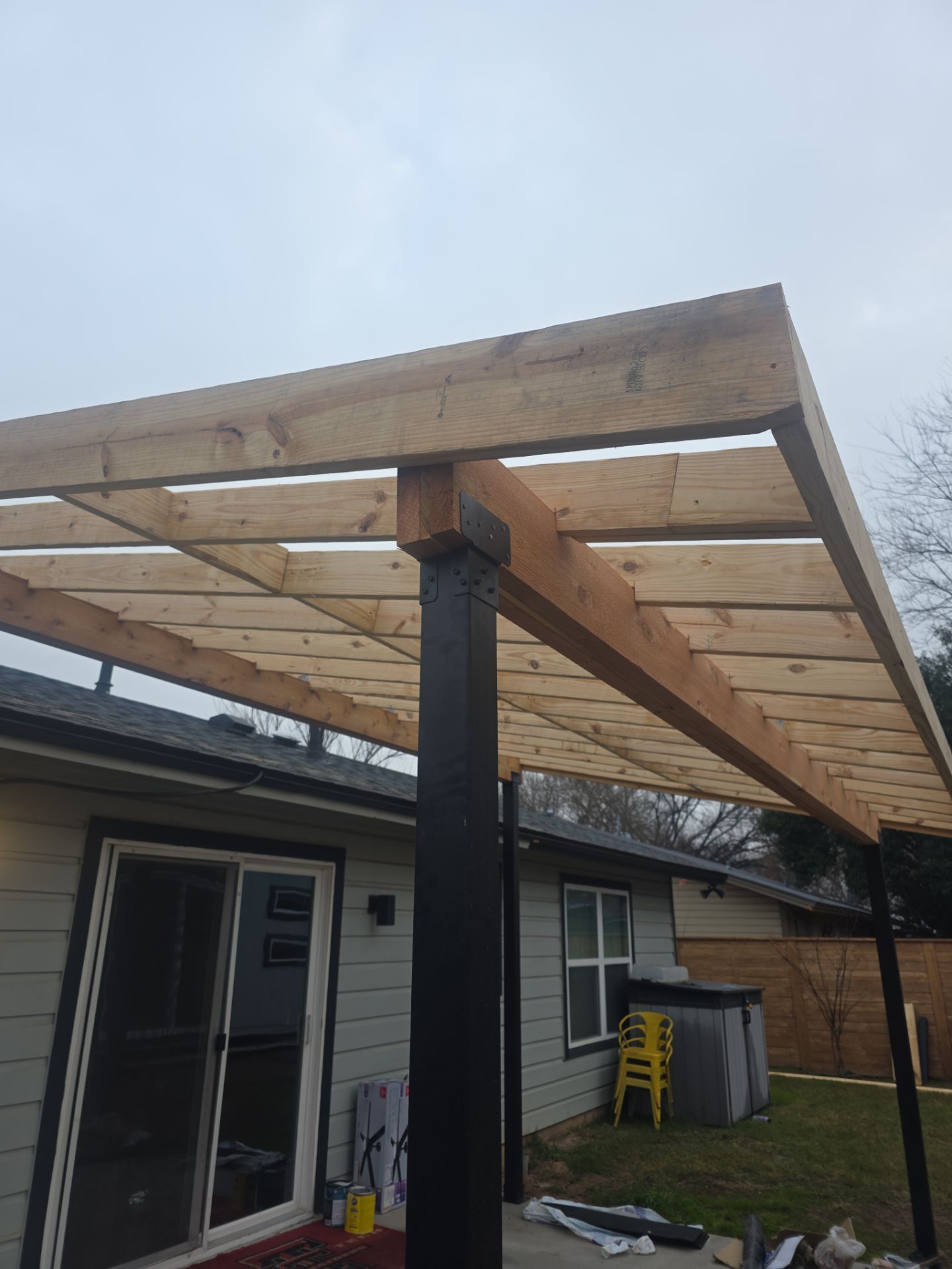 Custom patio for under 20. by REPS OF TEXAS