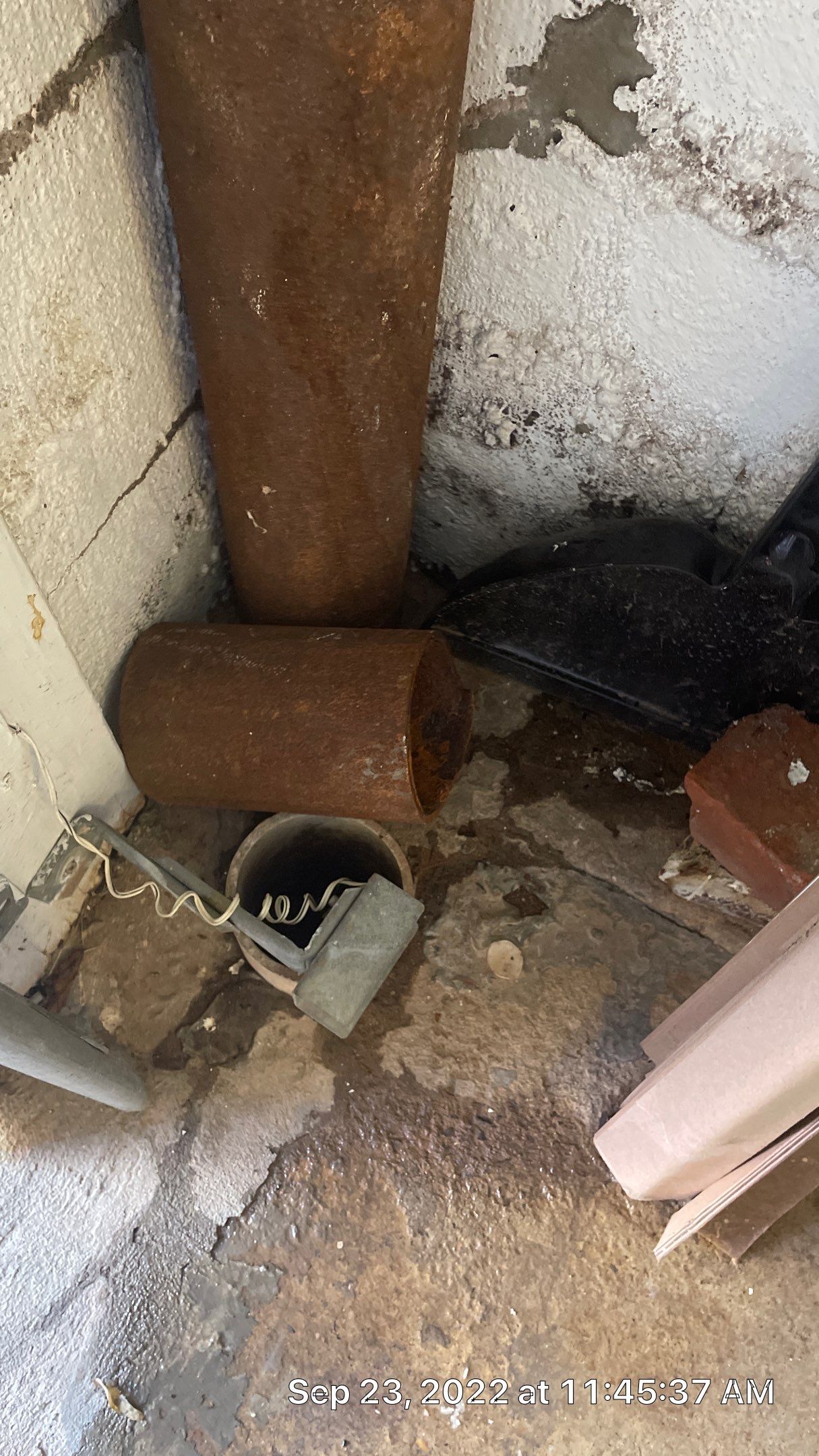 Interior French Drain Job in Bayonne, NJ by Pure Service Pro, LLC 