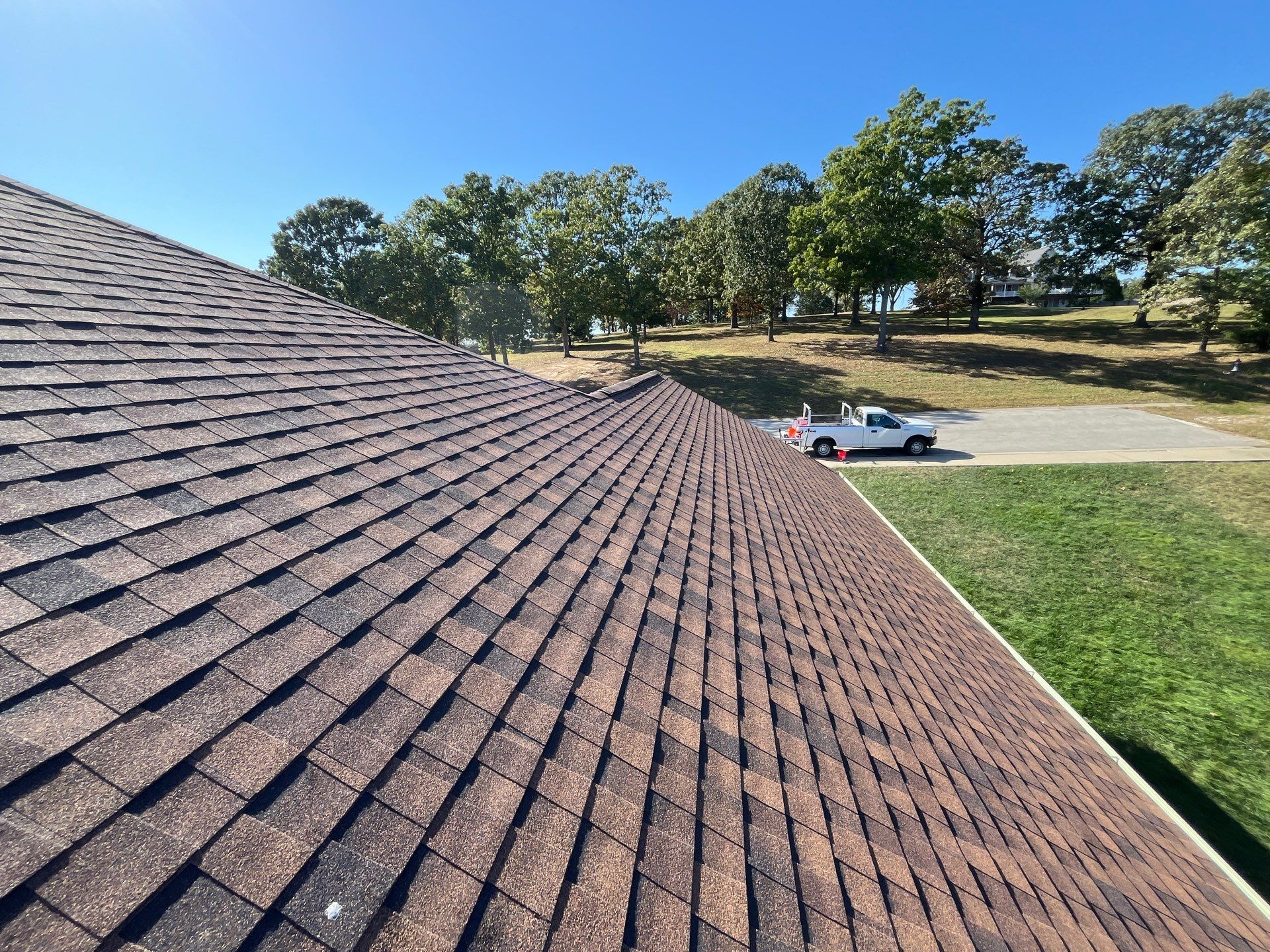 Residential Roofing Install - Atlas StormMaster Shake - Color Chestnut by Titan Commercial & Residential Roofing
