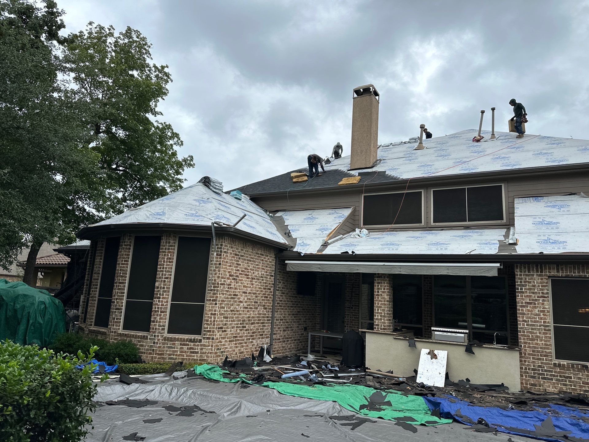 Project in Spring by Motion Roofing