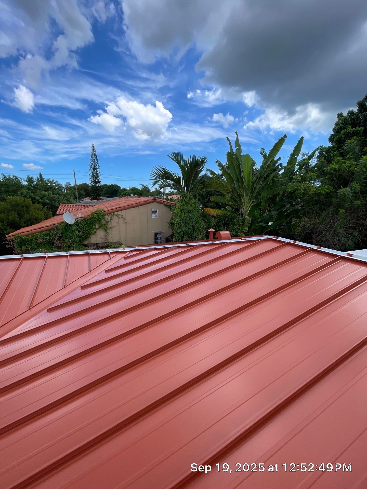 Metal Roof - Galvalume - Terracotta by Istueta Roofing
