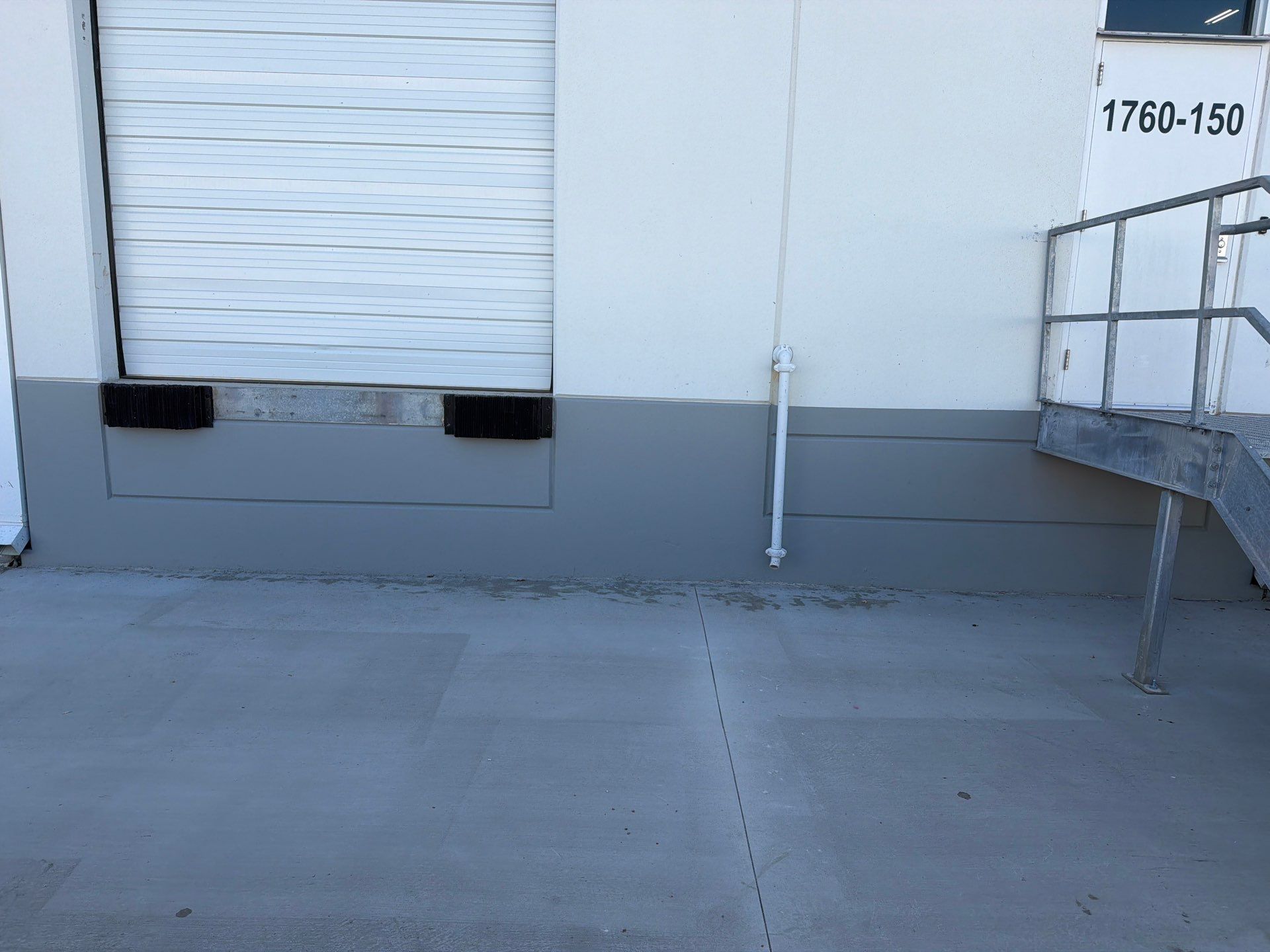 Exterior Commercial Improvements – Parking Lot & Wall Painting by Billy Weatherspoon Contractor