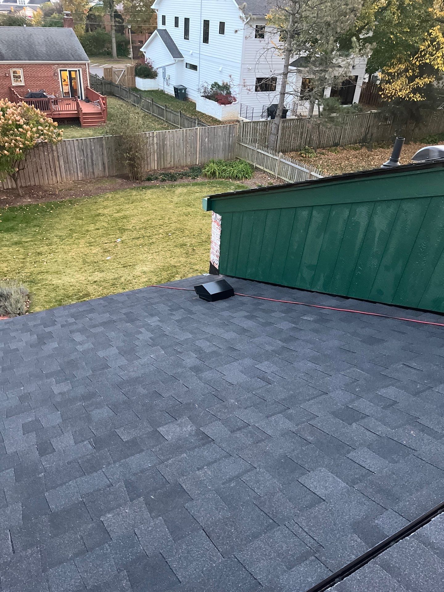 Arlington: Residential Roof Replacement with CertainTeed Landmark Pro Designer Shingles in Max Def Charcoal Black by RM Banning, Inc.