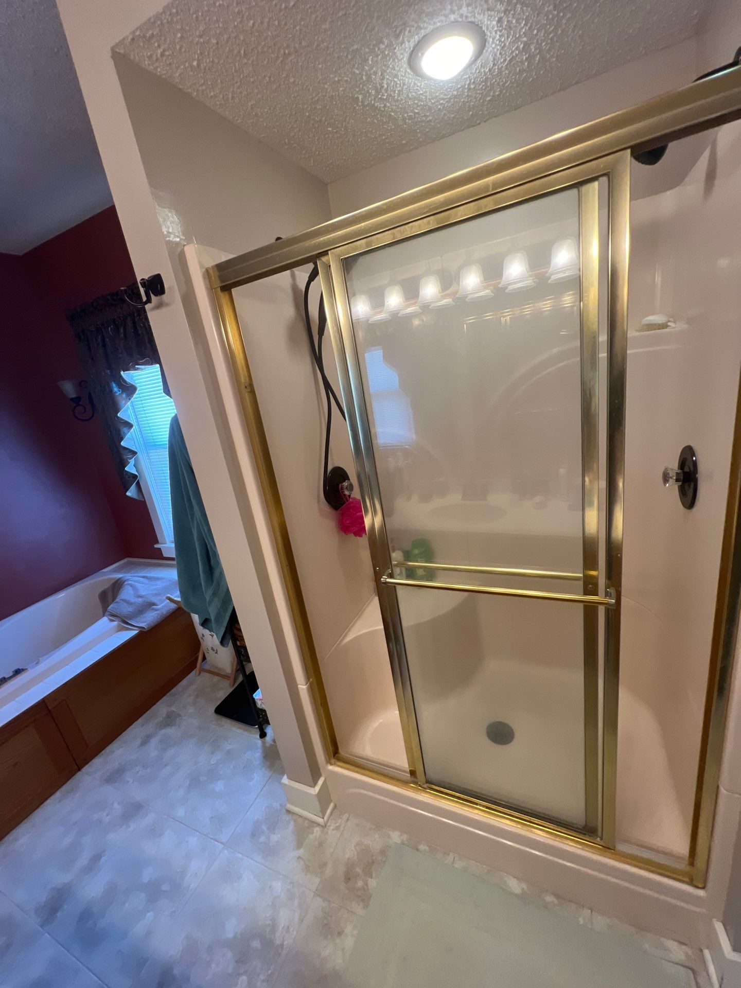 Bathroom Remodel using Shower Door by The Shower Company