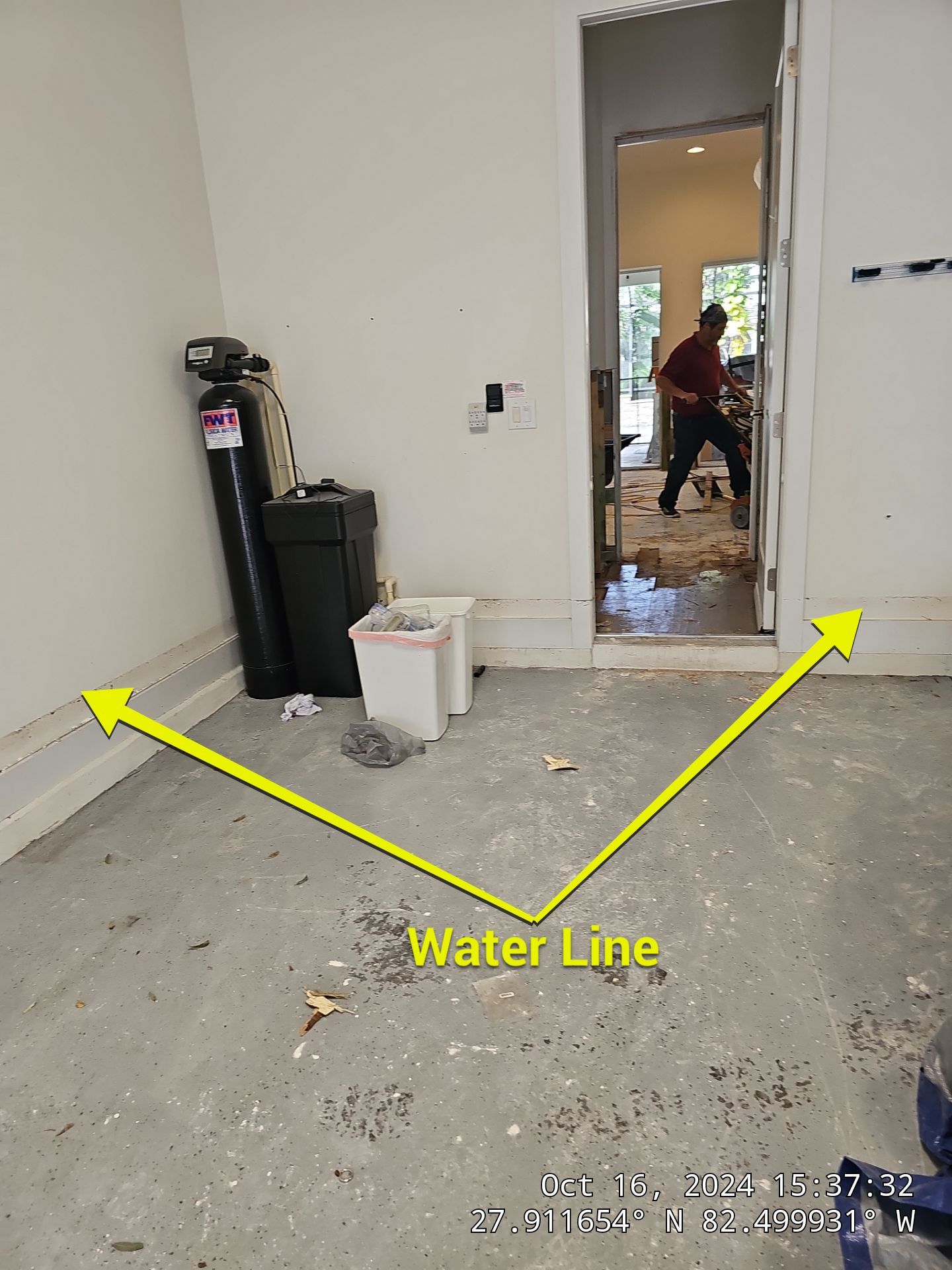 Hurricane Damage using Drying Equipment by SuperClean 