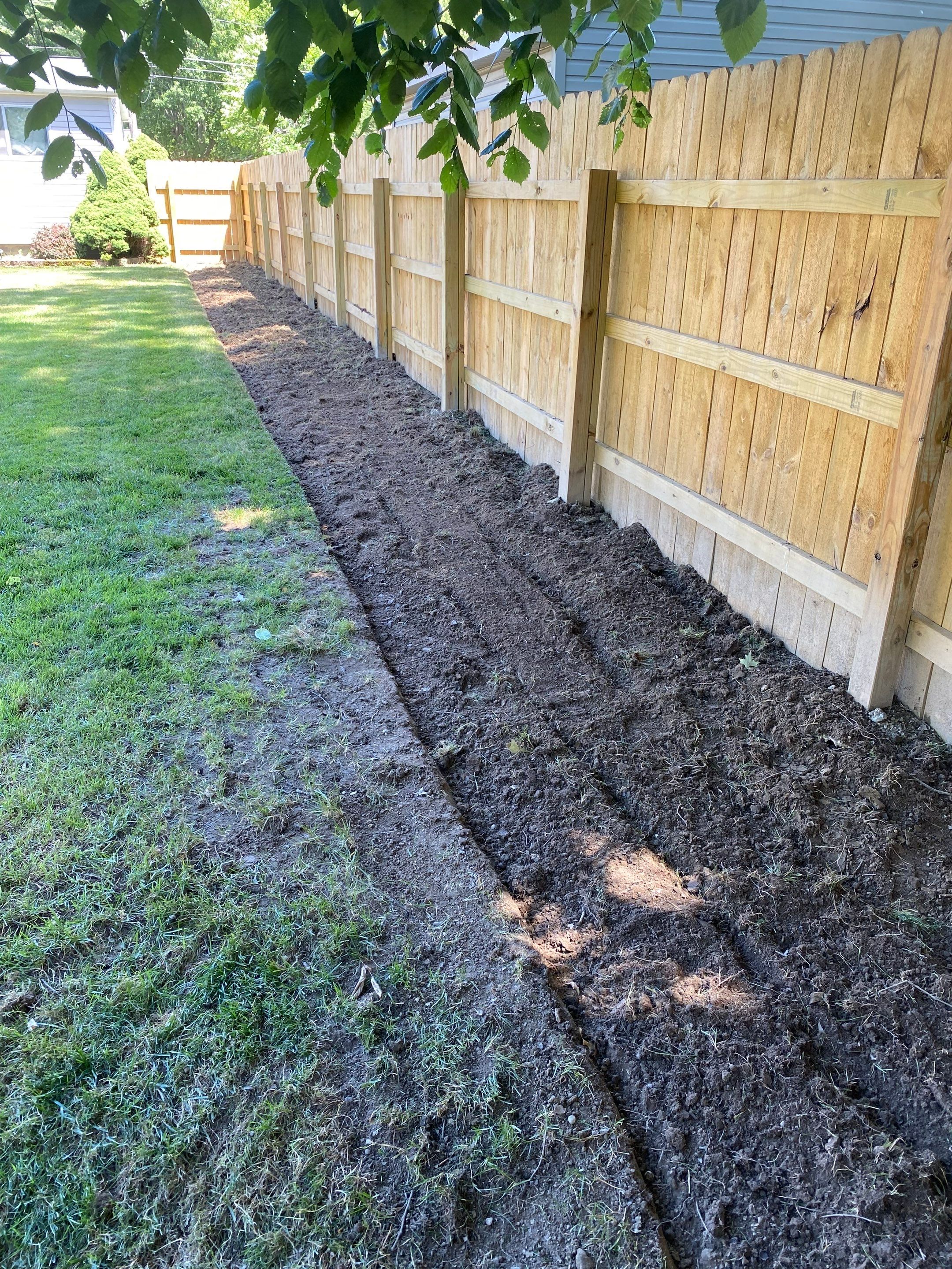 Redbud Fence Project  by Elm Rose Gardens