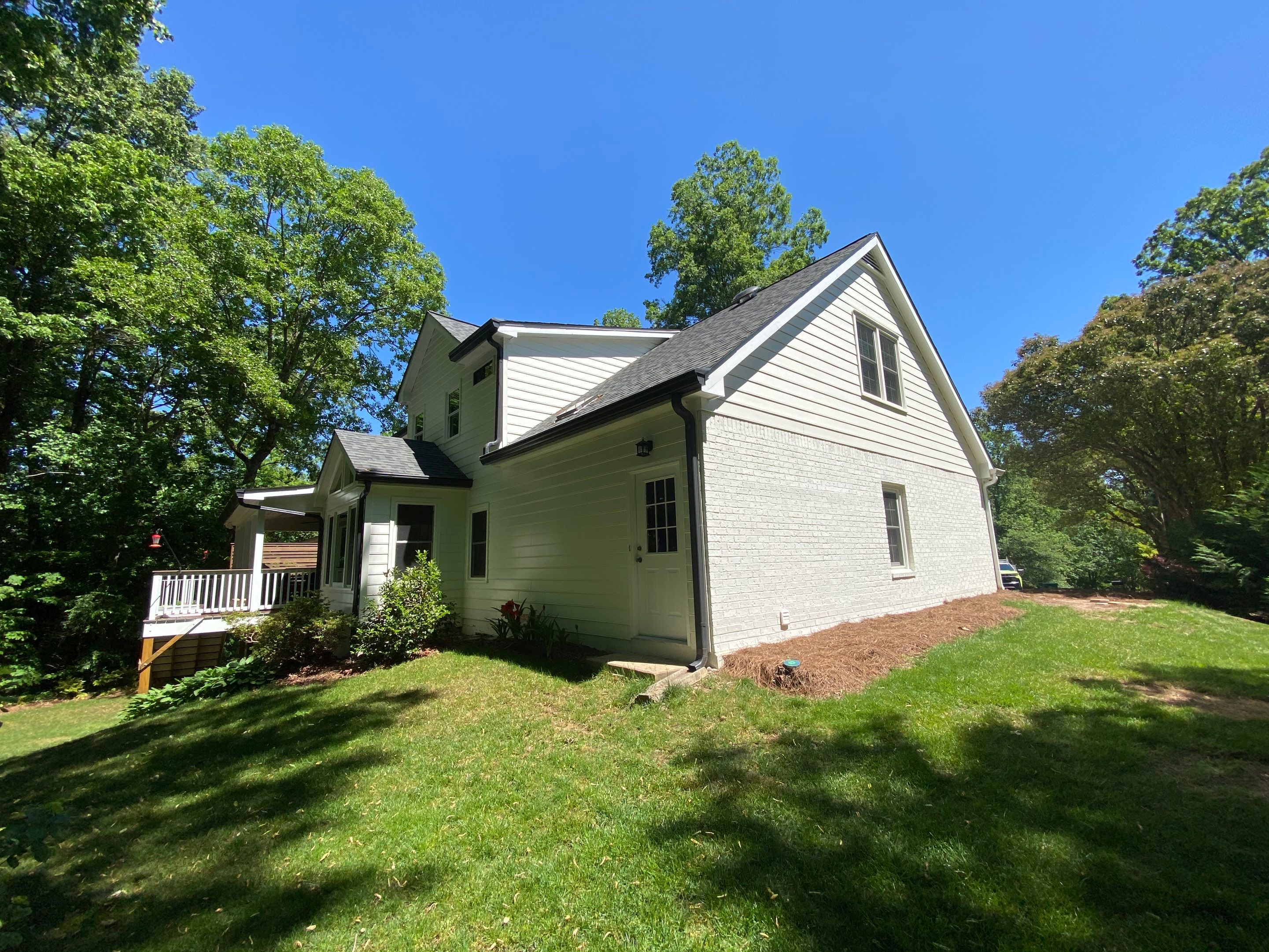 Tree Damage Structural Repair and Exterior Painting in Roswell by Swift Home Renovations