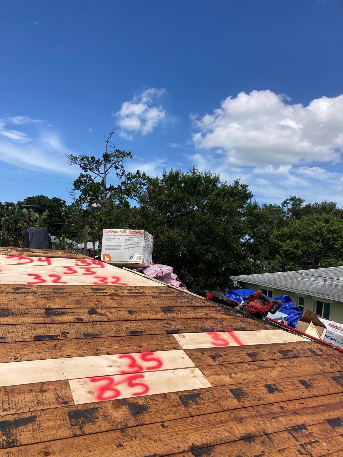 Project in Clearwater 33765 by Mitchell Roofing Company LLC 