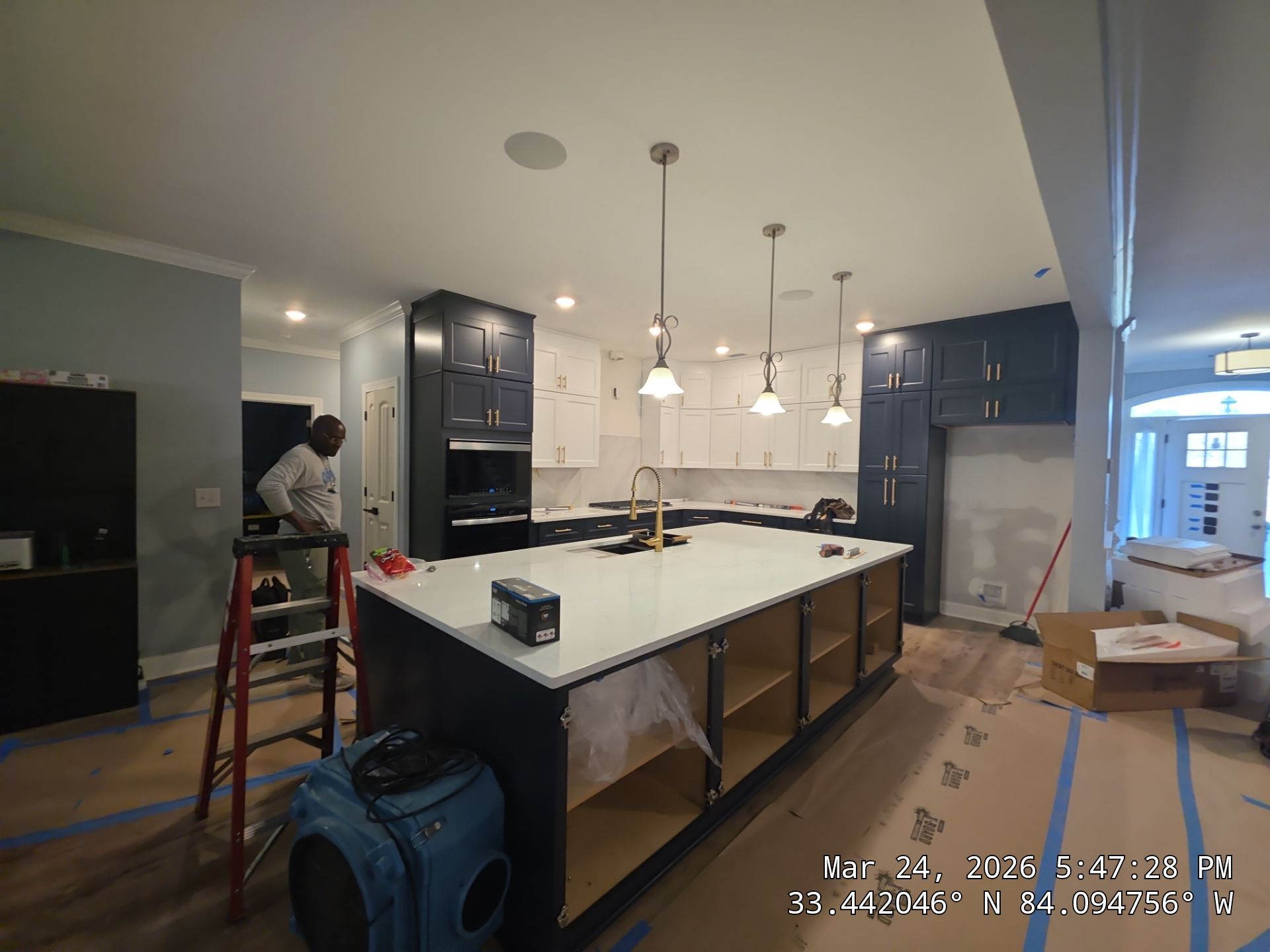 Project in McDonough by Ajayi Design and Construction 