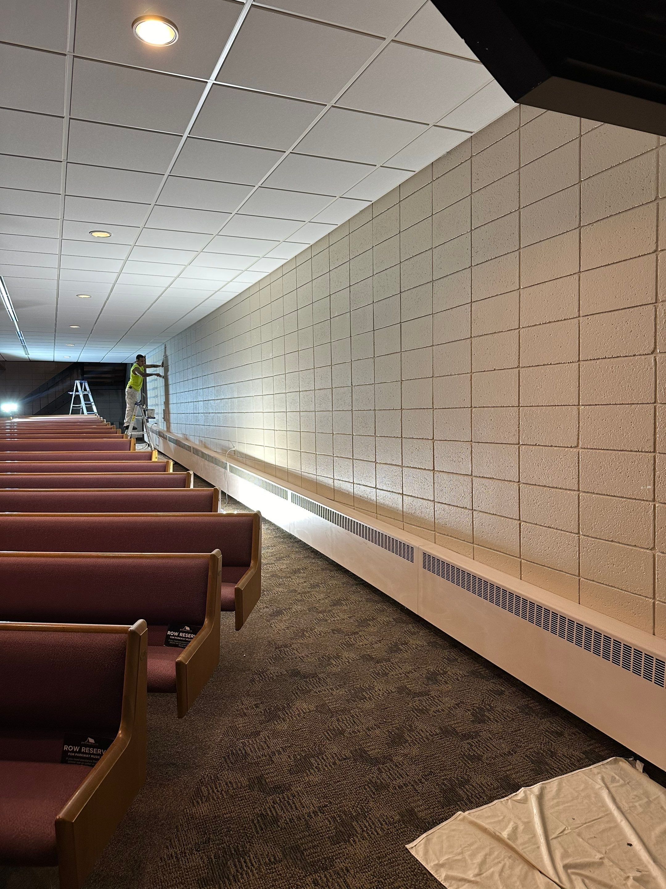 Parkway Church Atrium by Blair Commercial Painting, LLC