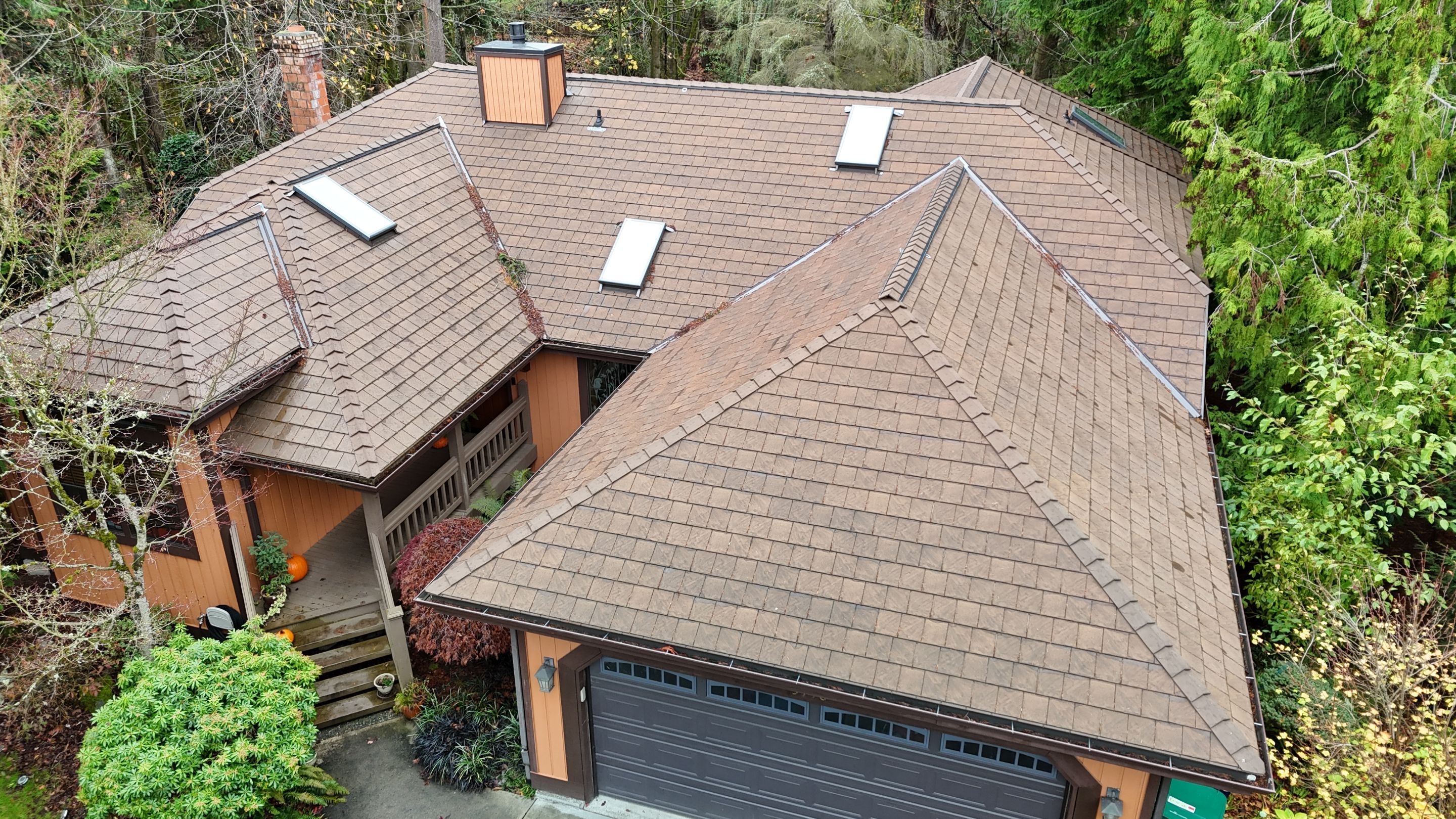 Stamped Metal Roof to EuroShield Vermont Slate by RoofSmart