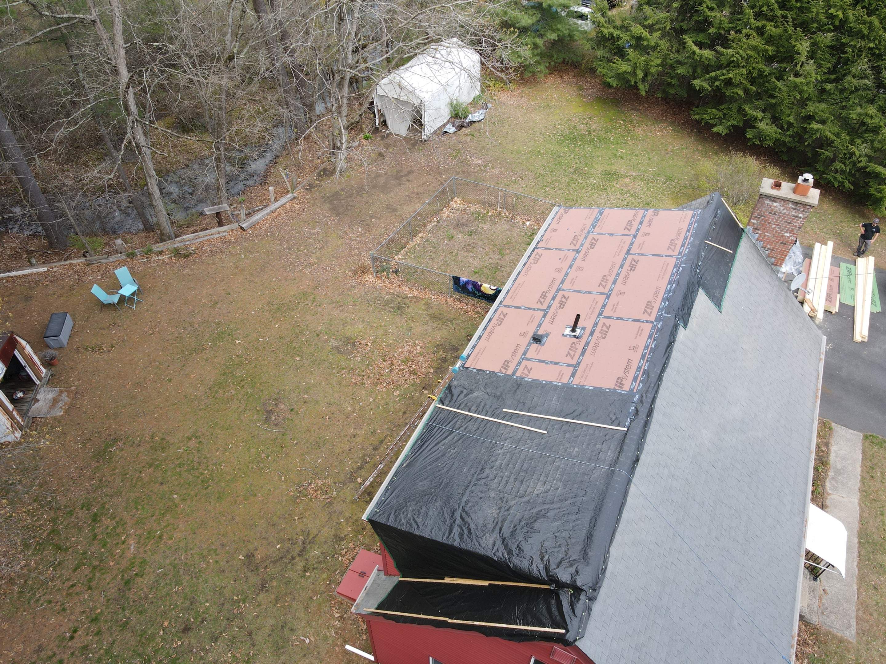 Tree Damage/Roof Repair by Chagnon Building & Remodeling LLC