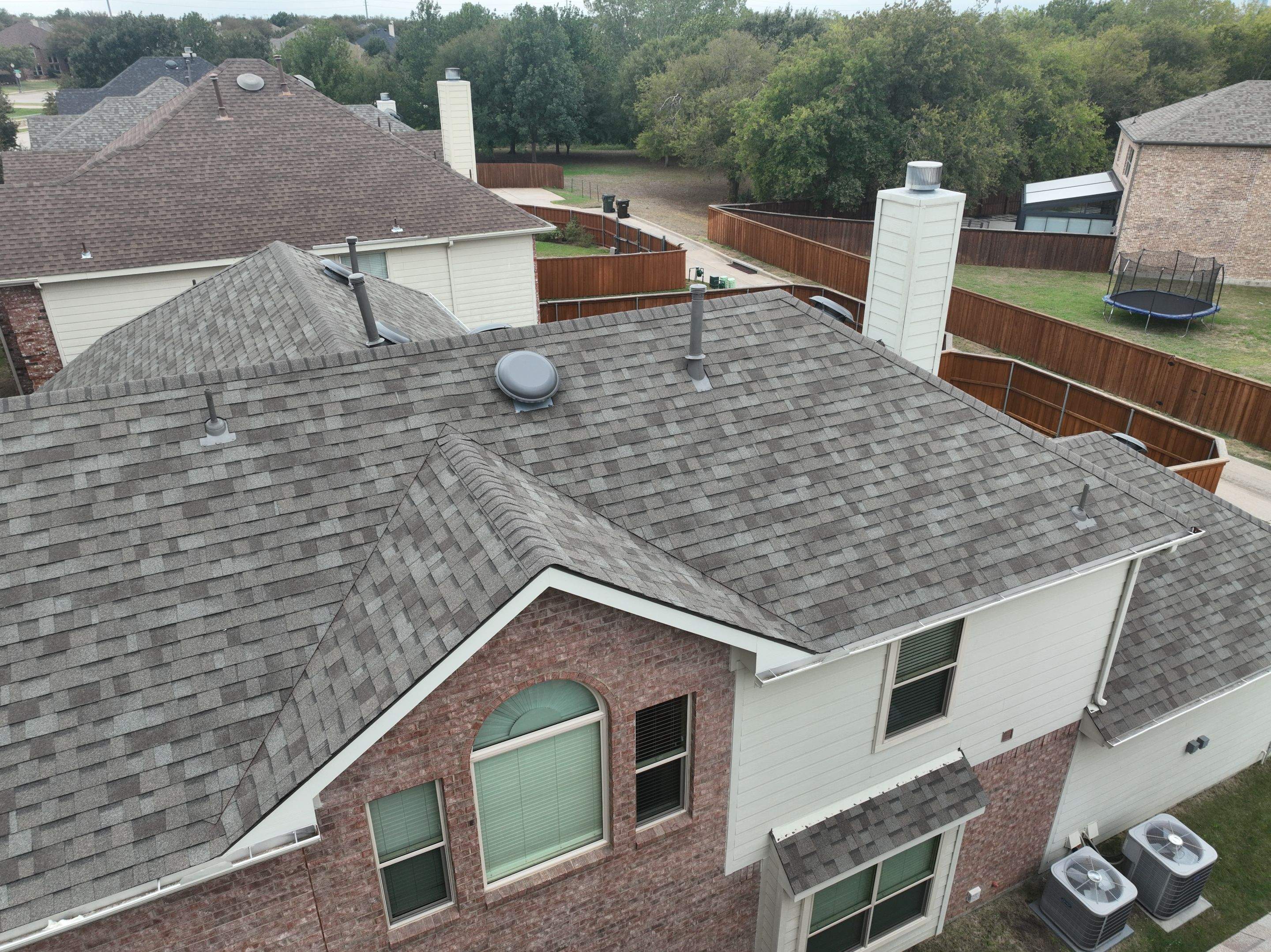 Residential Roofing Installation using Owens Corning TruDef Duration Storm Driftwood by OneSource Roofing and Restoration