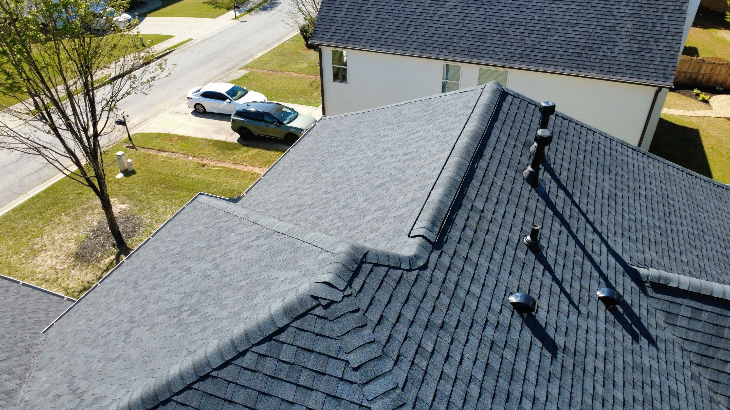 Cumming, GA Roof Replacement CertainTeed Landmark Moire Black by Reset Roofing