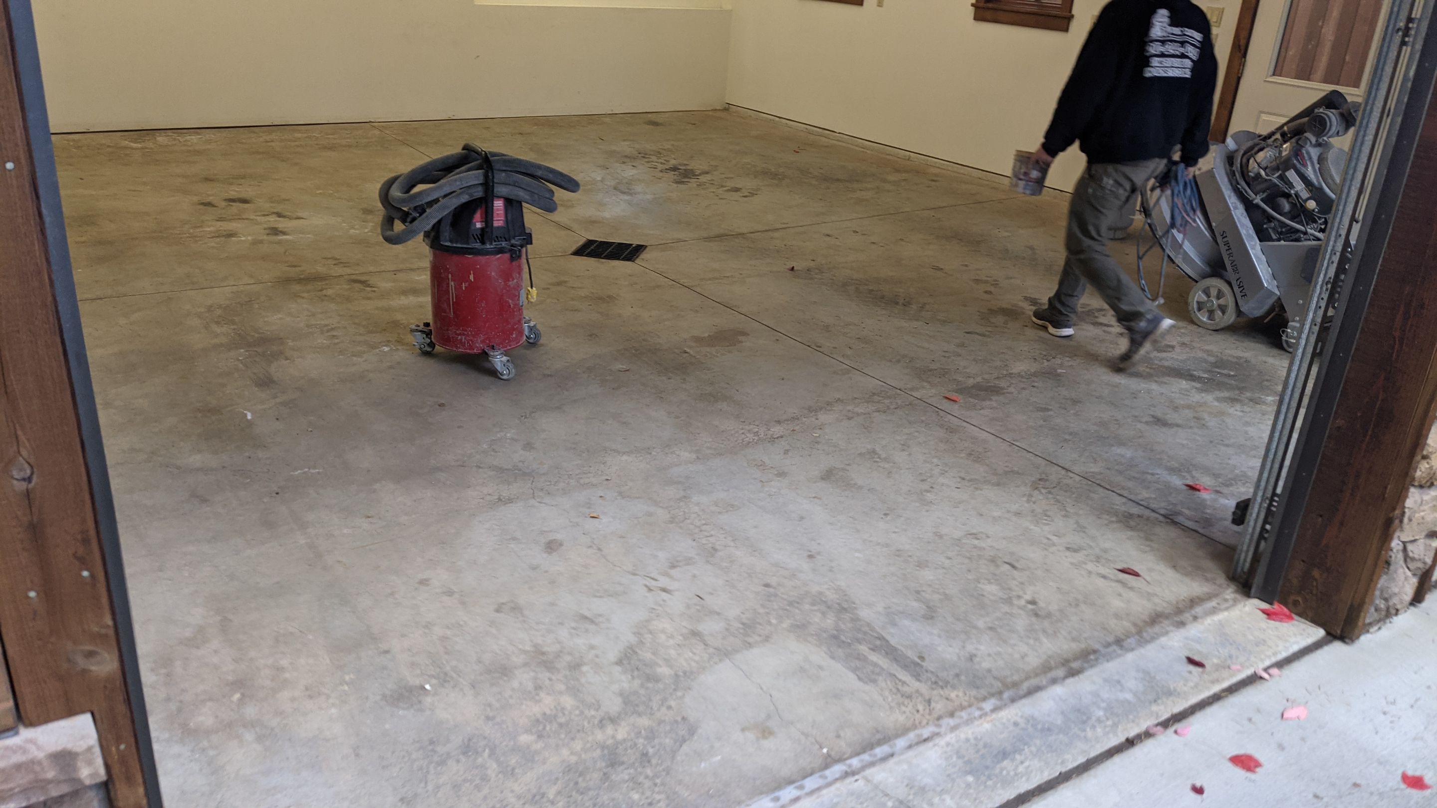 Garage Transformation using Silver Creek by Croc Coatings, LLC
