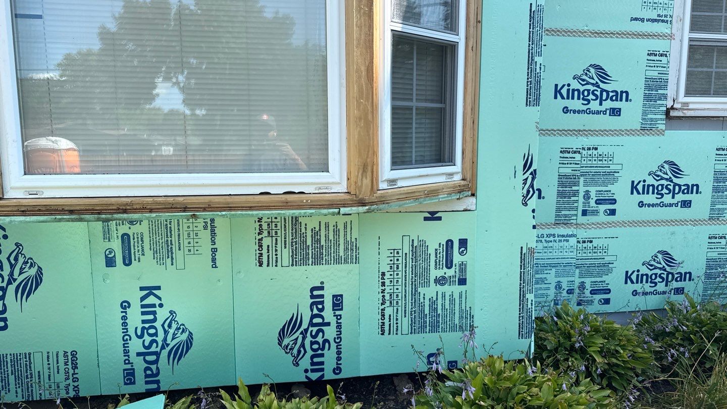 Siding Replacement using Alside D5" Platinum Grey by 180 Contractors