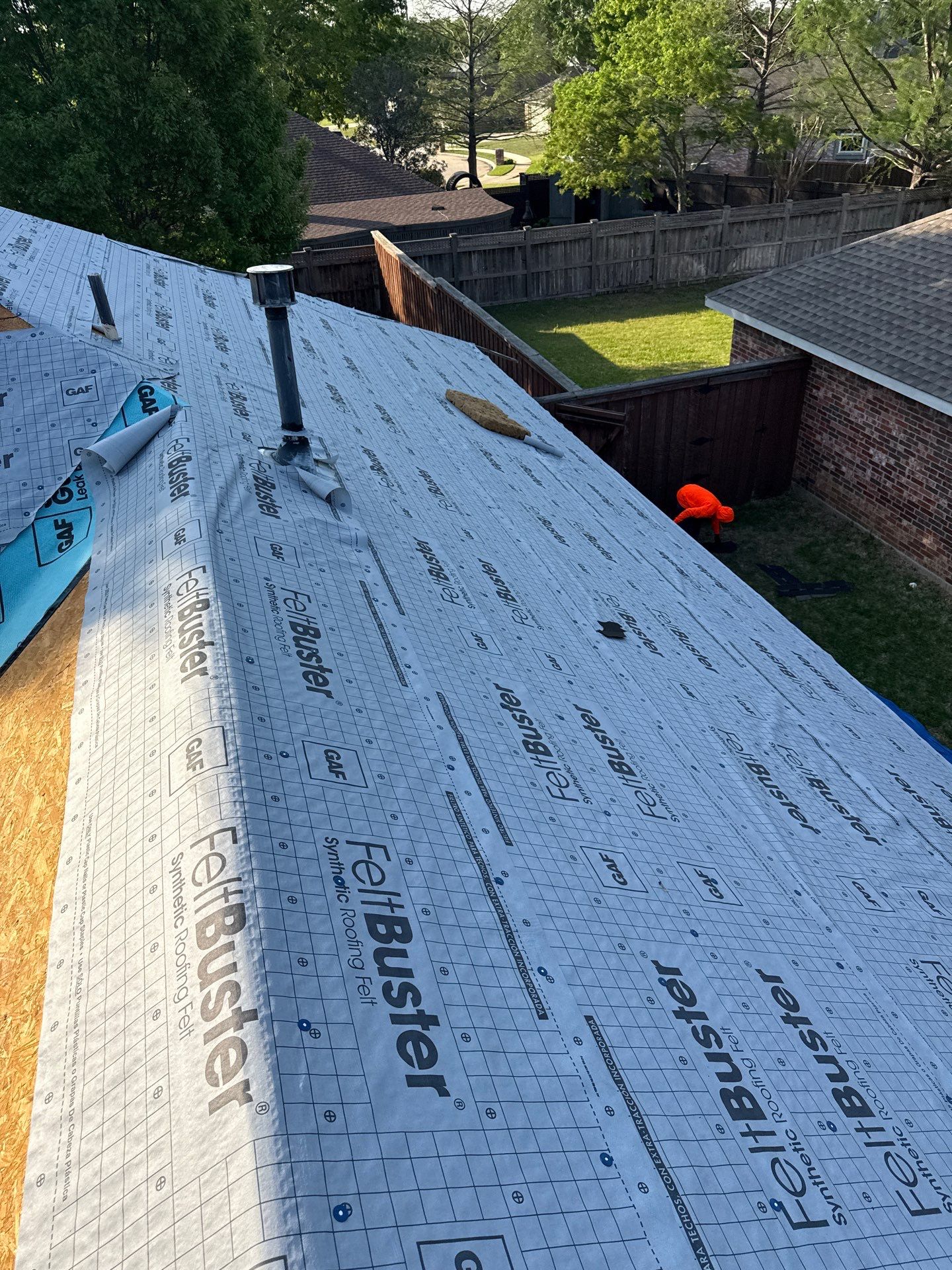 Project in Lewisville  by Zeus Exteriors