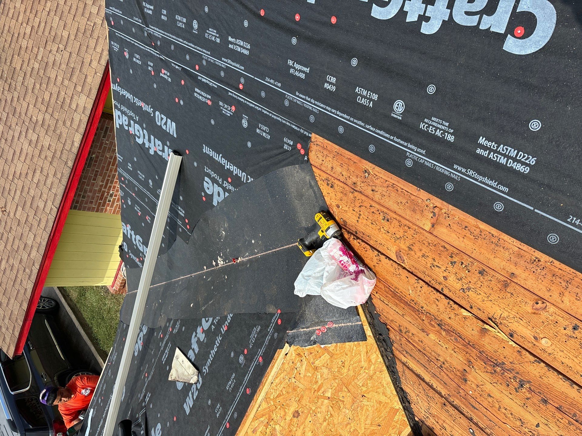 Residential Roofing Repair using Owen's Corning Duration (Lifetime) Shingles by Roof Repair Company