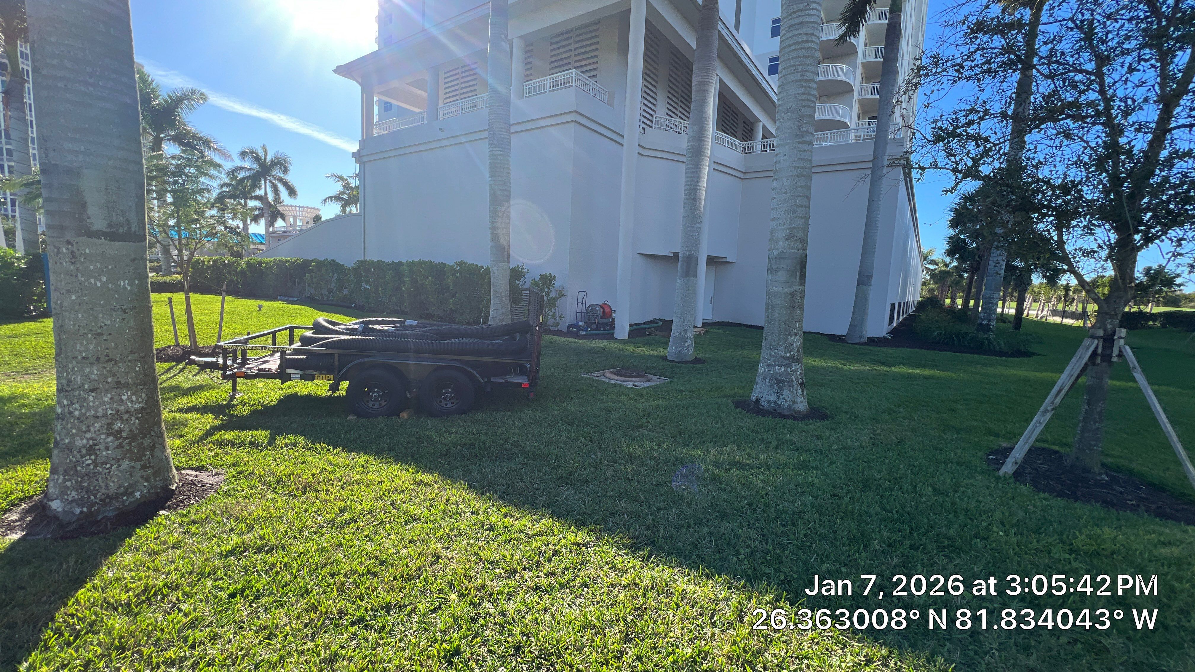 Bonita Bay Condo Stormwater System Maintenance with PRS by APS Power & Water