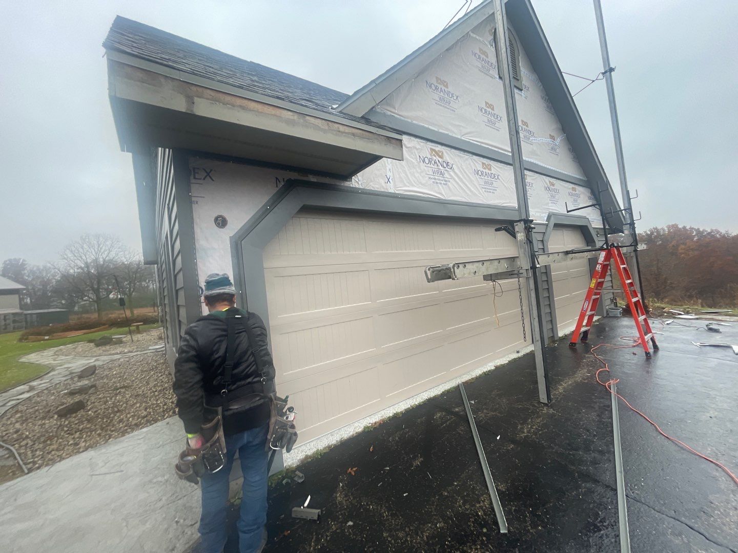 Siding Installation using Norandex Polar Wall Plus Siding, Window Wraps by Total Exteriors
