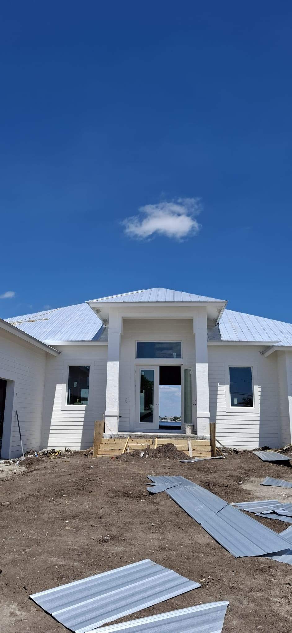 24ga 5V Crimp Mill Finish  by Total Roofing System The Metal Roof Experts