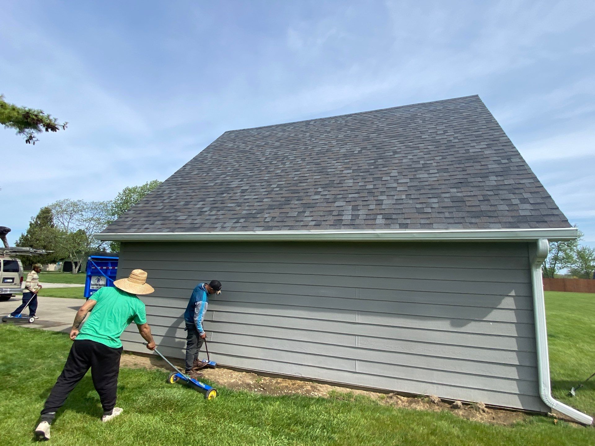 Project in Muncie, IN by Rodeffer Roofing INC