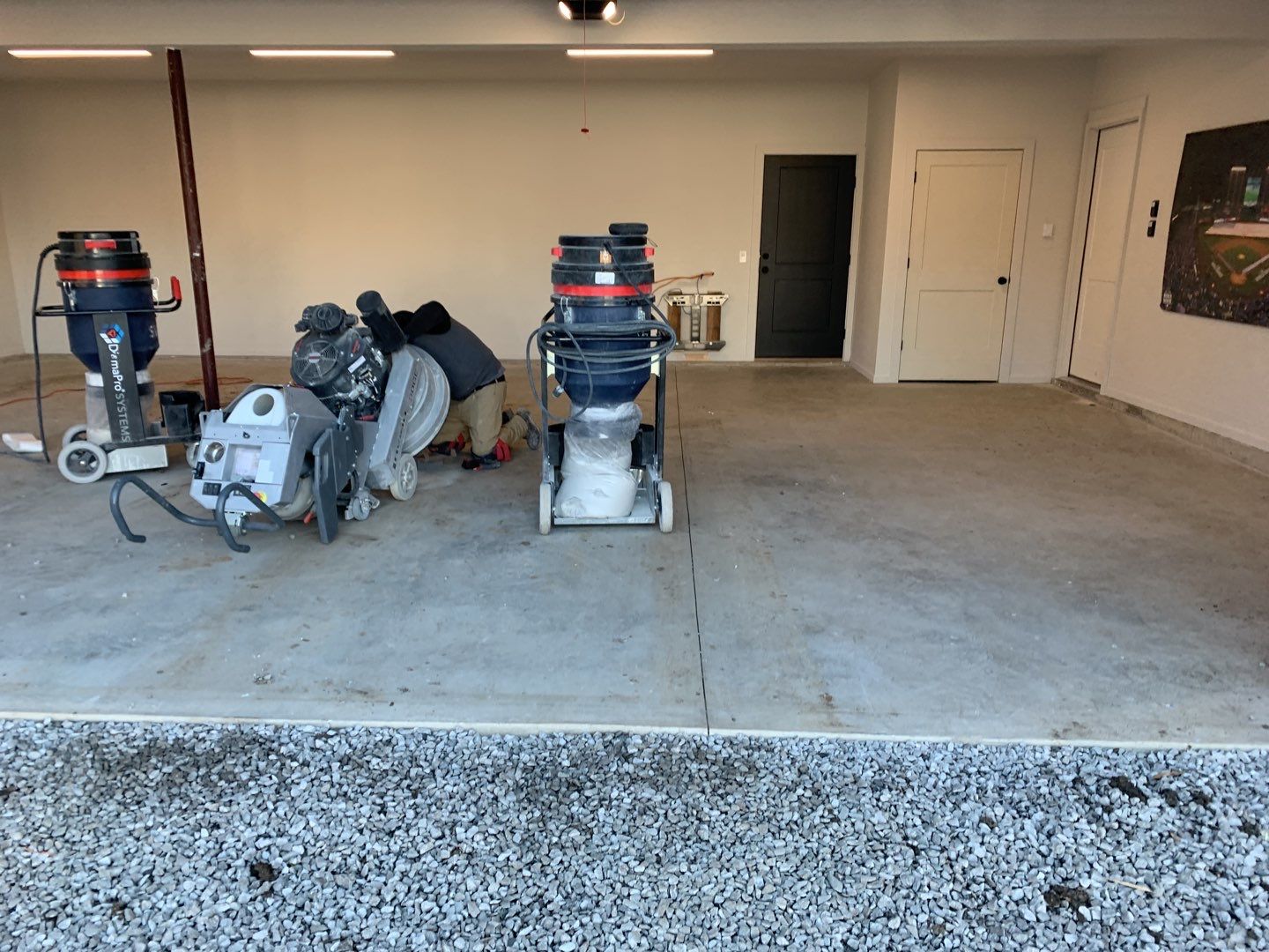 Garage using Domino  by Select Painting, Coatings & Garage Cabinets