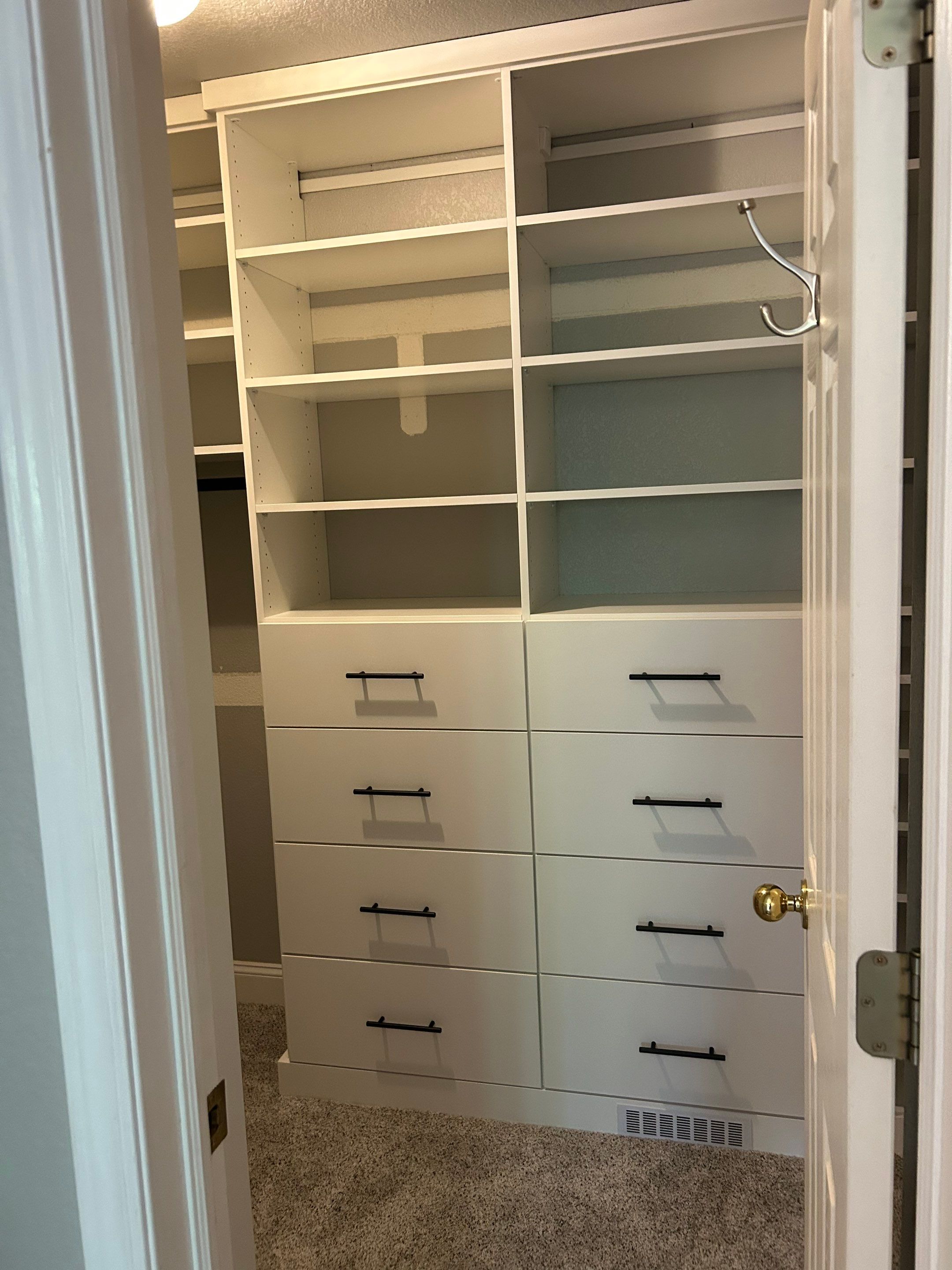 Custom Built-In and Primary Closet in Longmont by Concept 32, Inc.