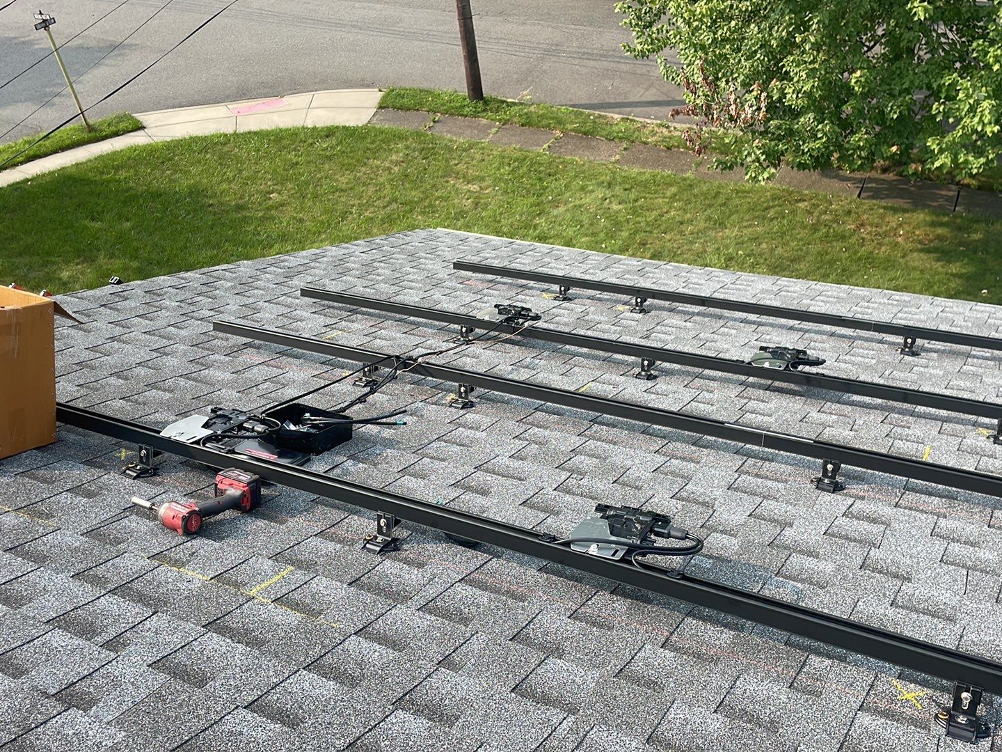 Solar Panel Installation with Exterior Service Change by Infinity Solar Systems