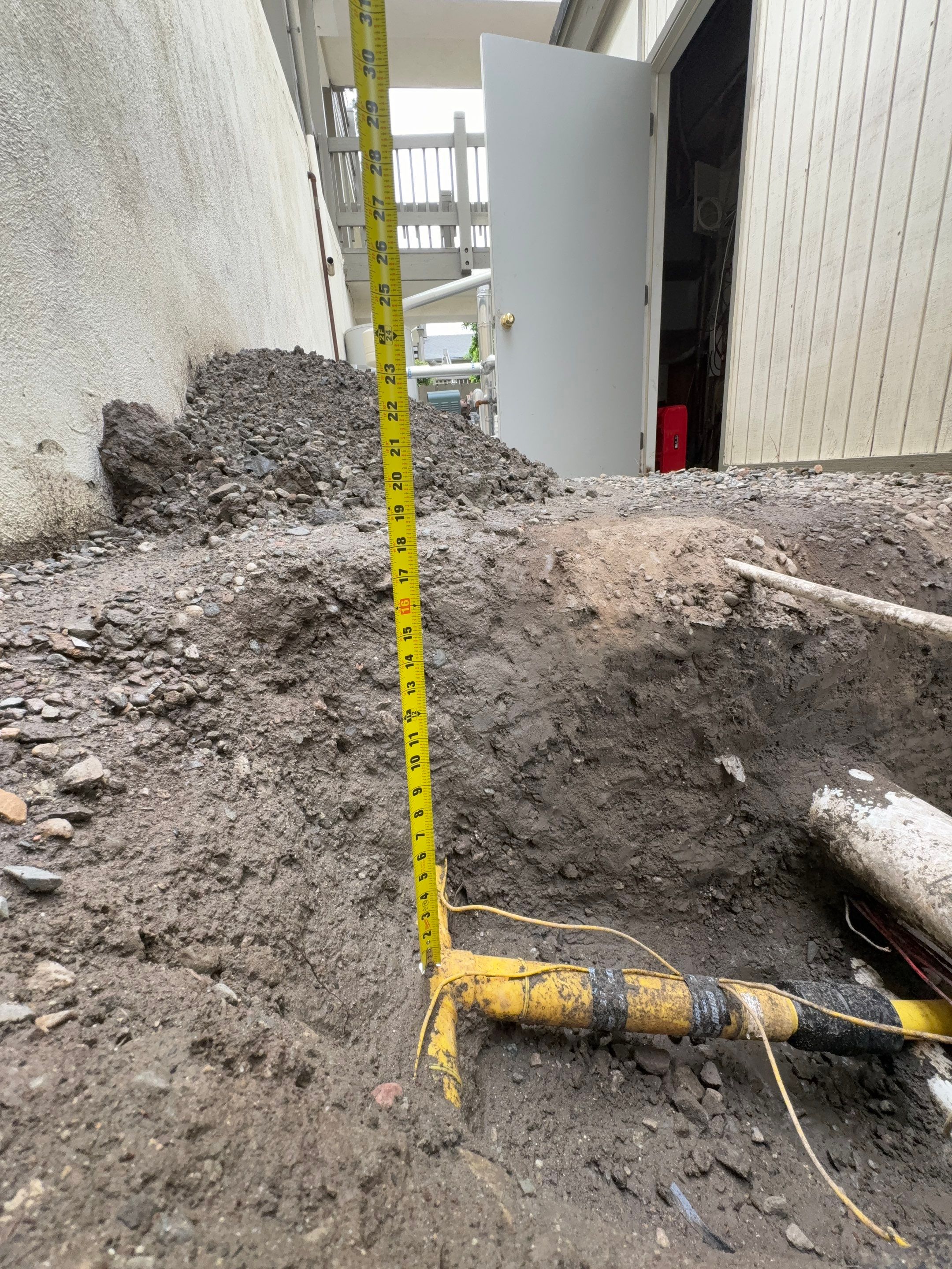 Bad Gas Line installation Leak by Professional Plumbing Inc