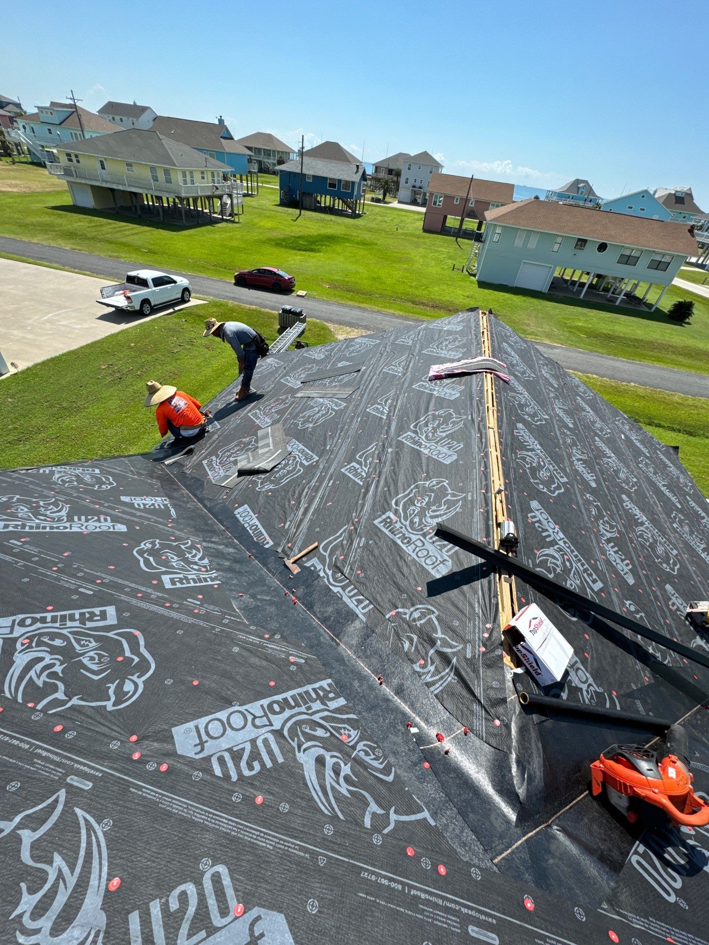 Residential Roofing Repair using Owen's Corning Duration (Lifetime) Shingles by Roof Repair Company