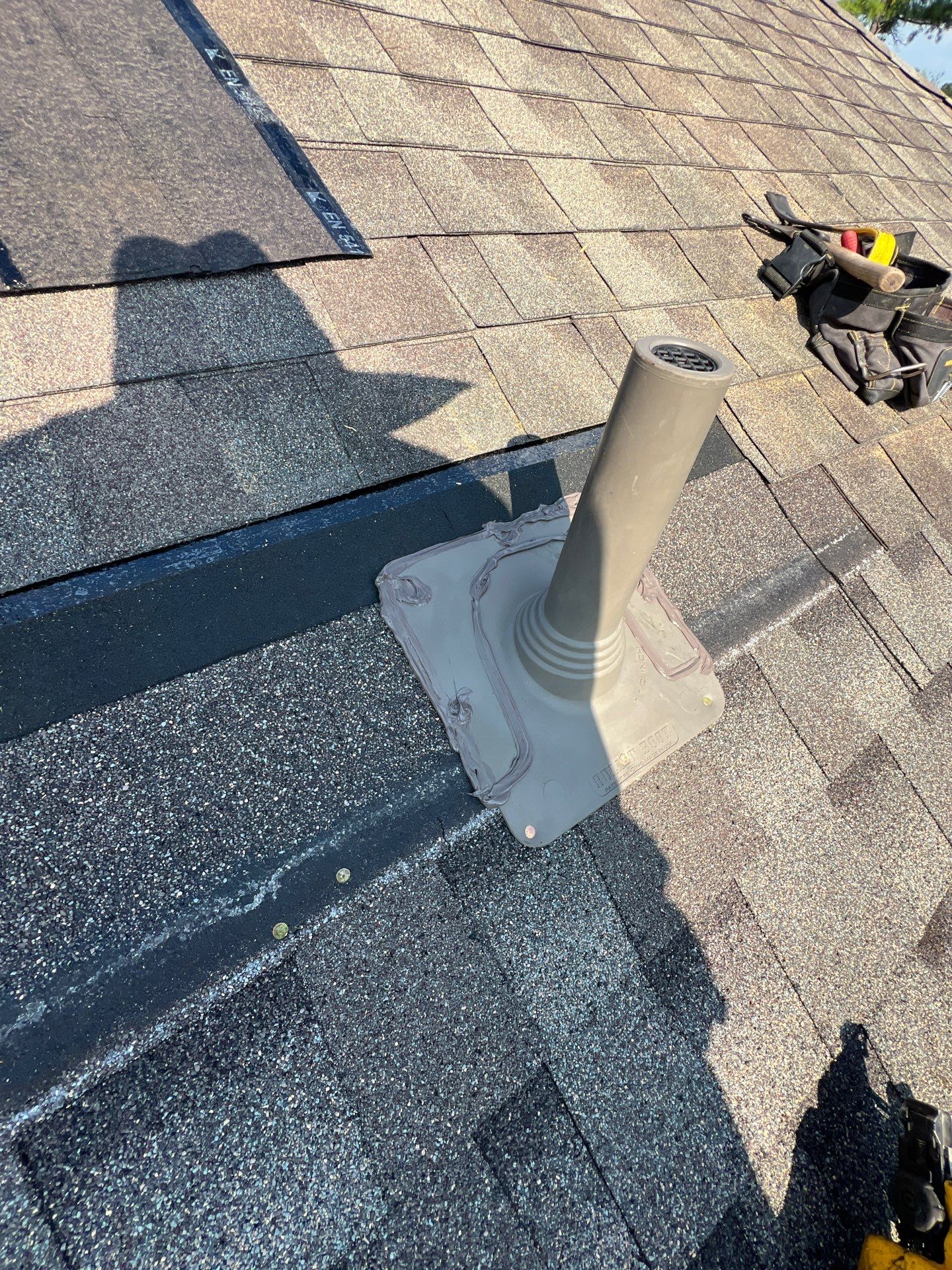 Hail Damage using Owen's Corning Duration (Lifetime) Shingles by Roof Repair Company