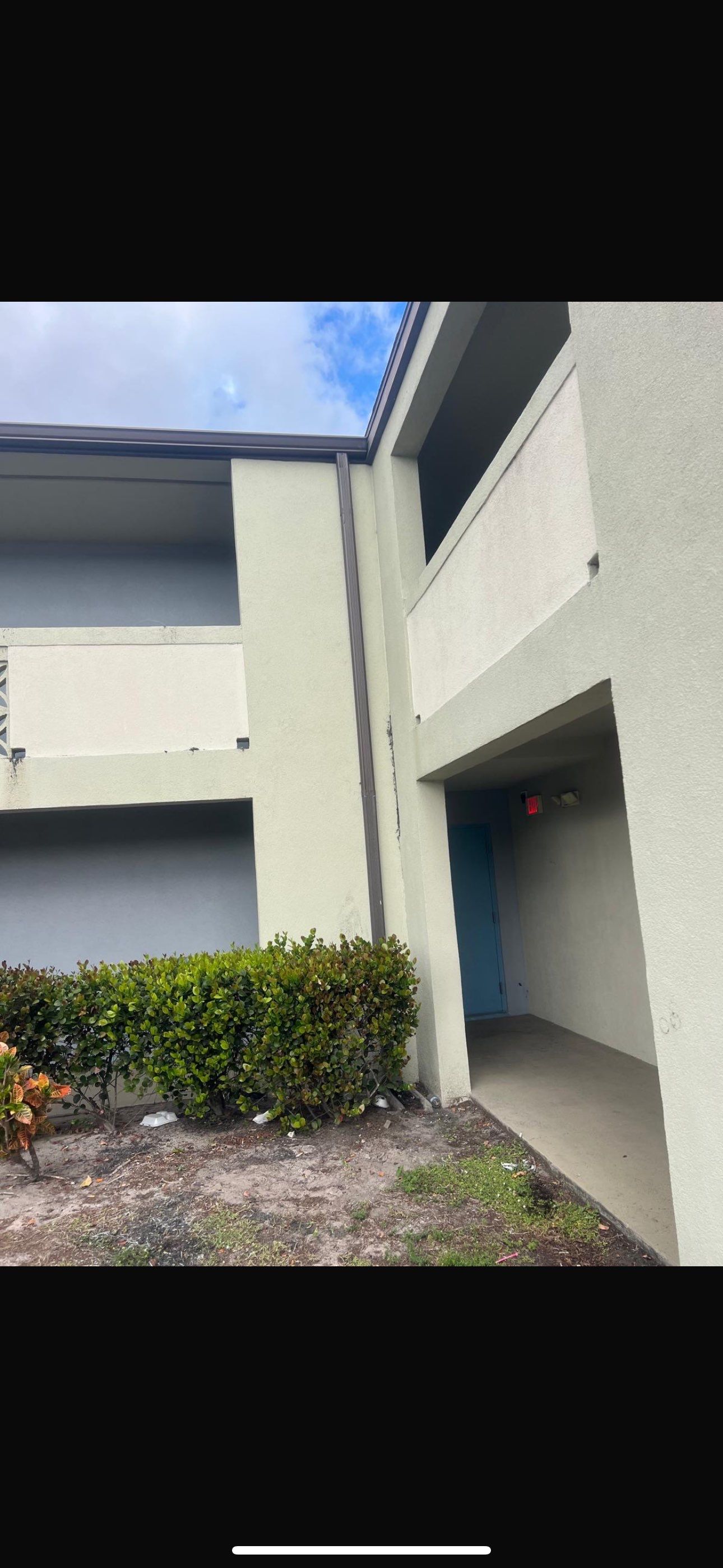 Bronze Downspouts Installation in Fort Myers FL by Gutter Professors