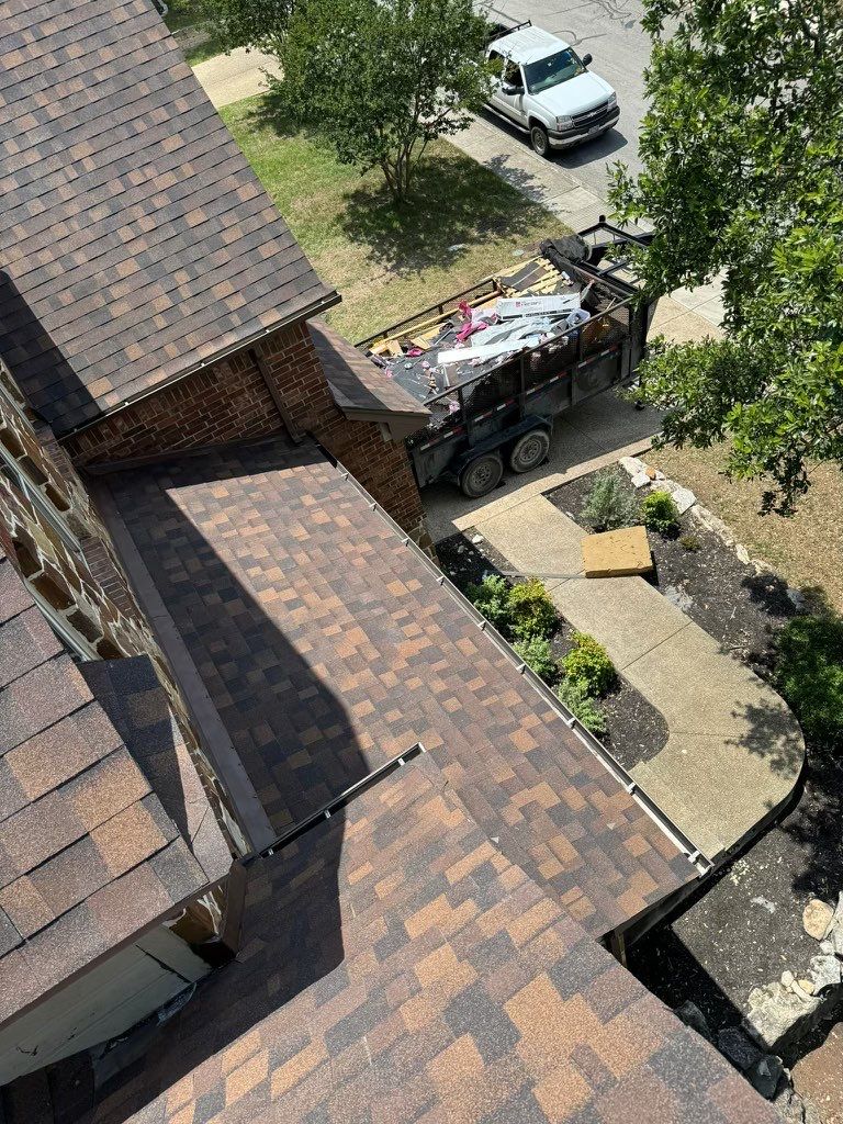 Residential Roof Replacement using Owens Corning 30 year Architectural Shingles by Premier Roofing and Contracting