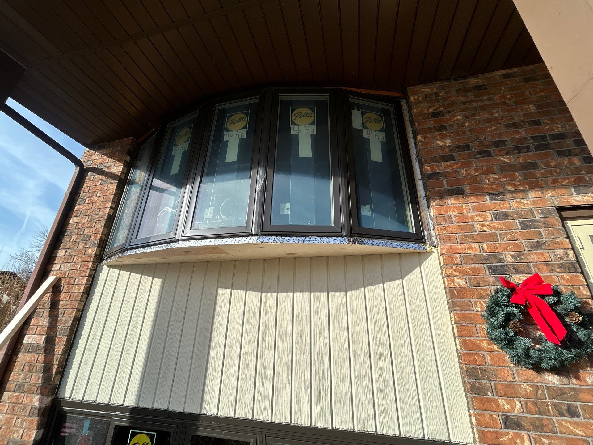 Custom Bay & Bow Window Upgrade with Pella Lifestyle Series by United Windows and Siding LLC