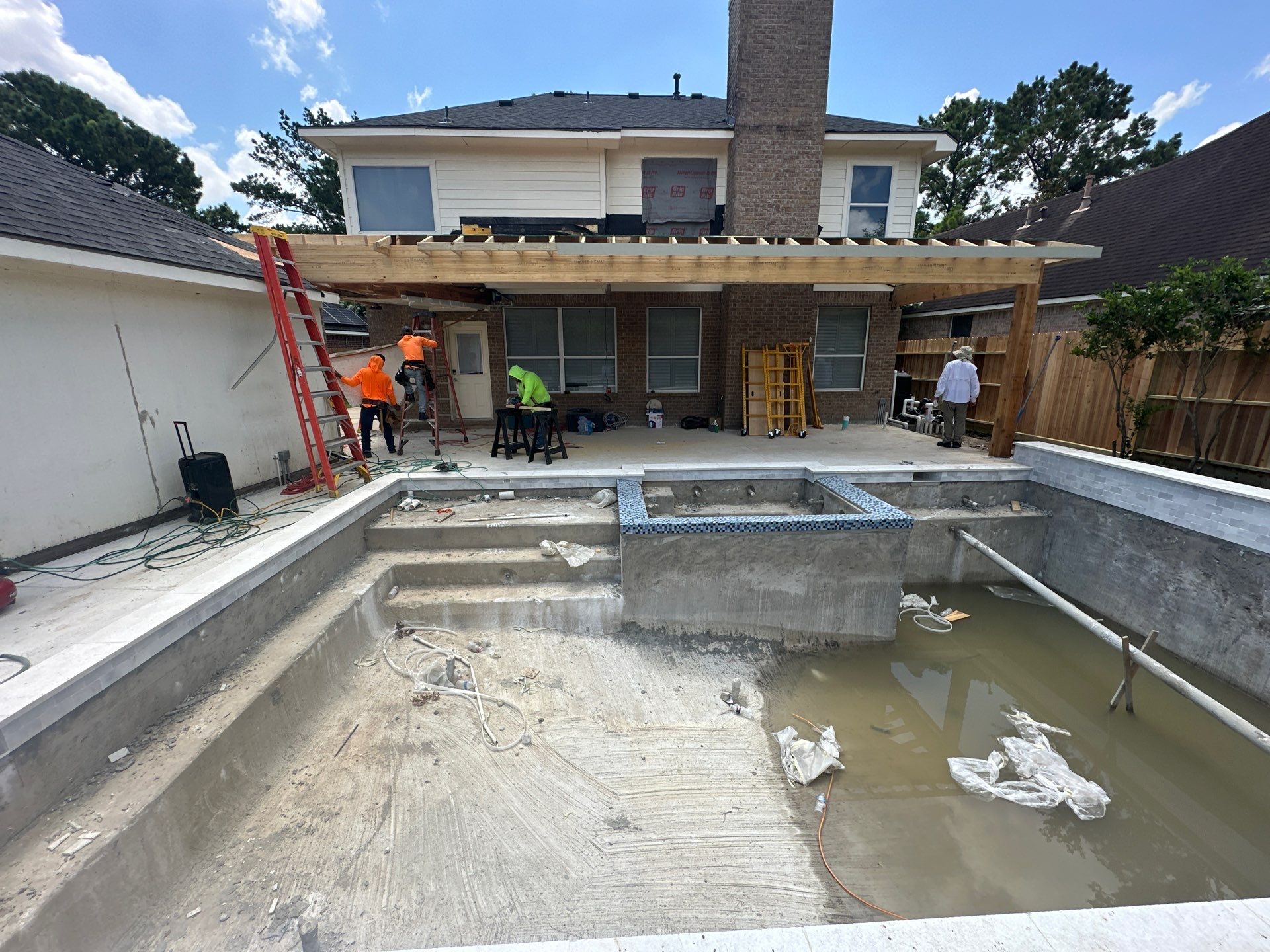 Patio Cover in Cinco Ranch by SophAlx LLC