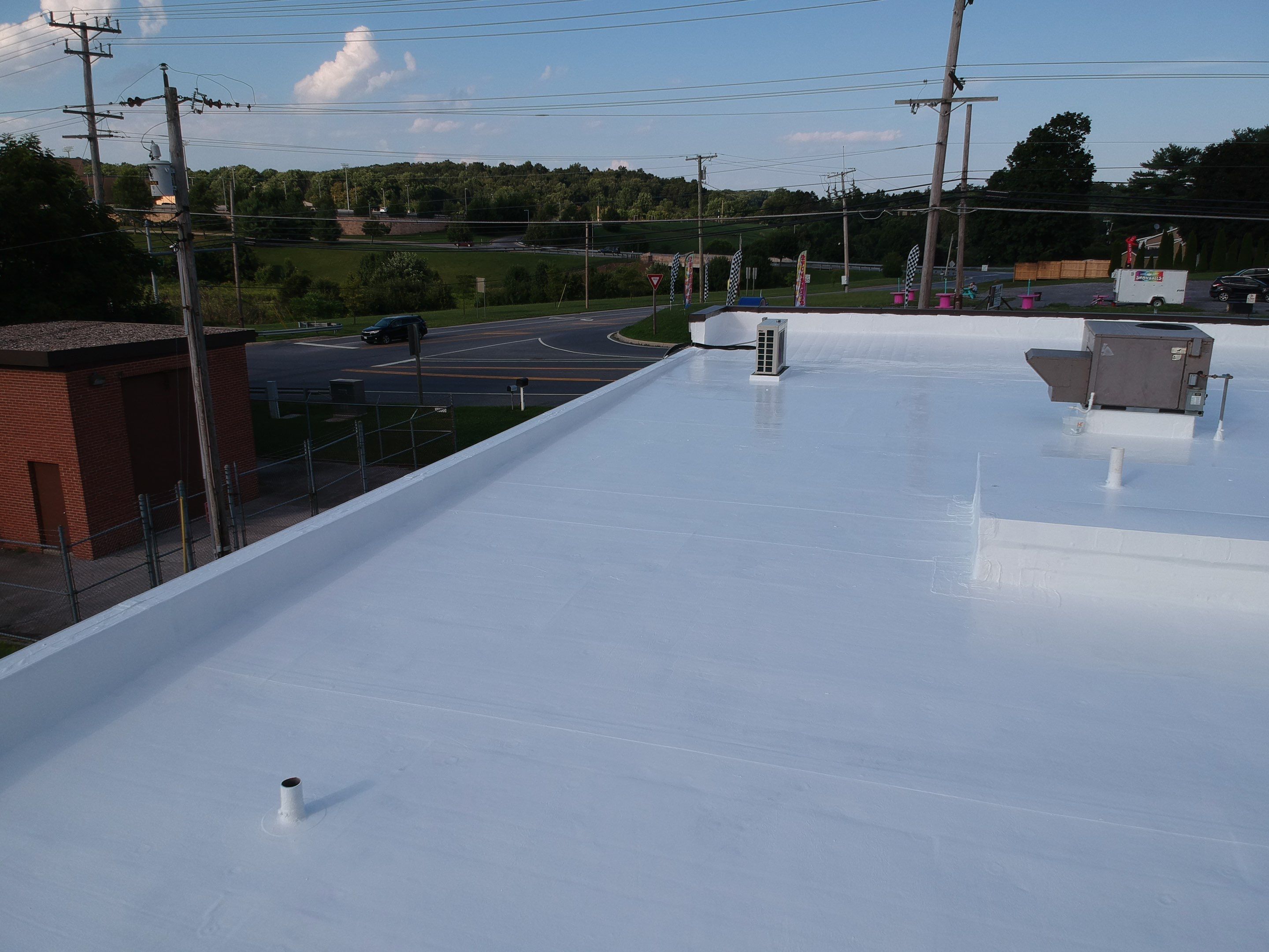 Silicone Roof Coating in Manchester, MD • Premier Dental by Seipp Roofing, LLC