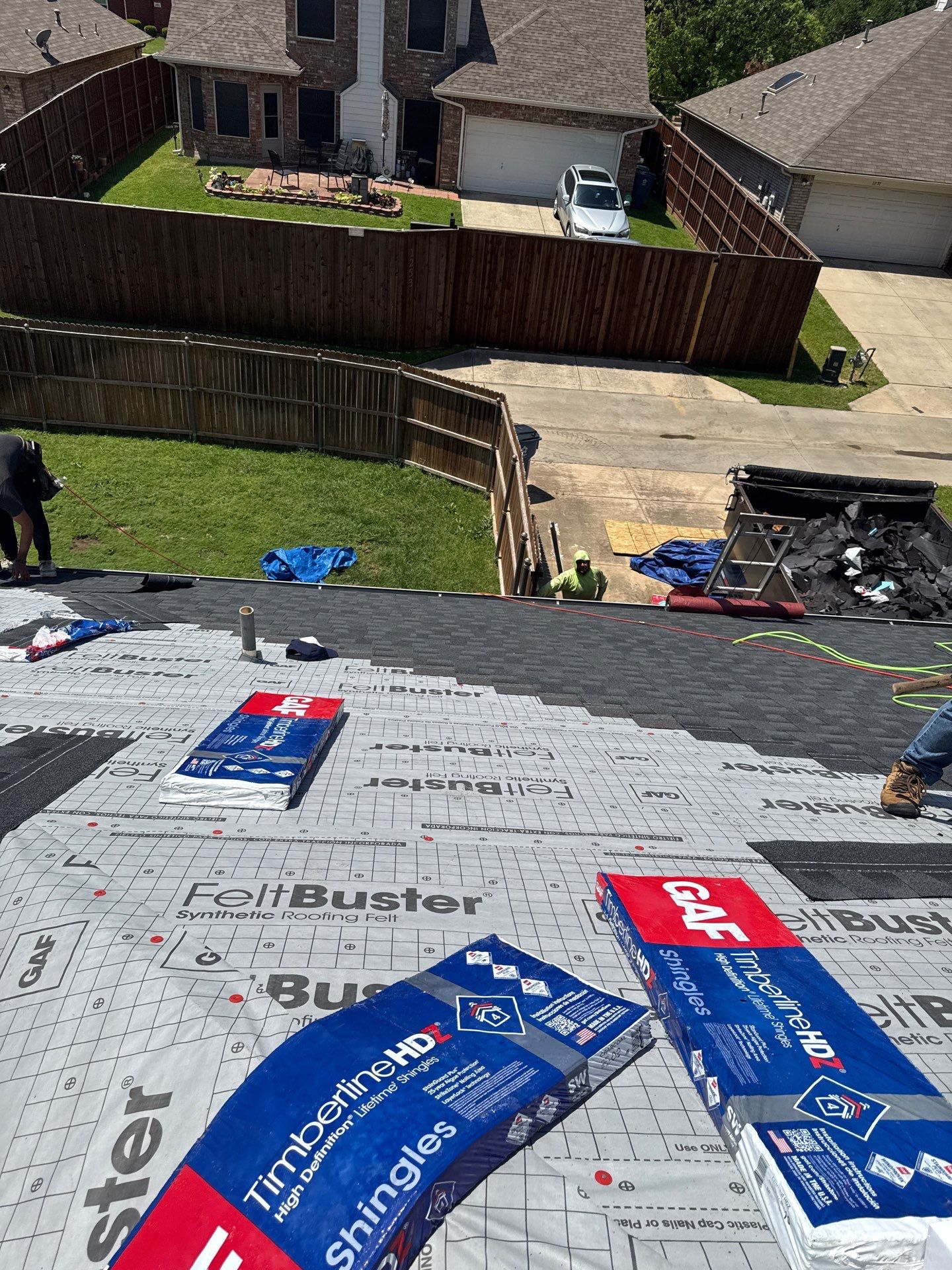 Project in Lewisville  by Zeus Exteriors