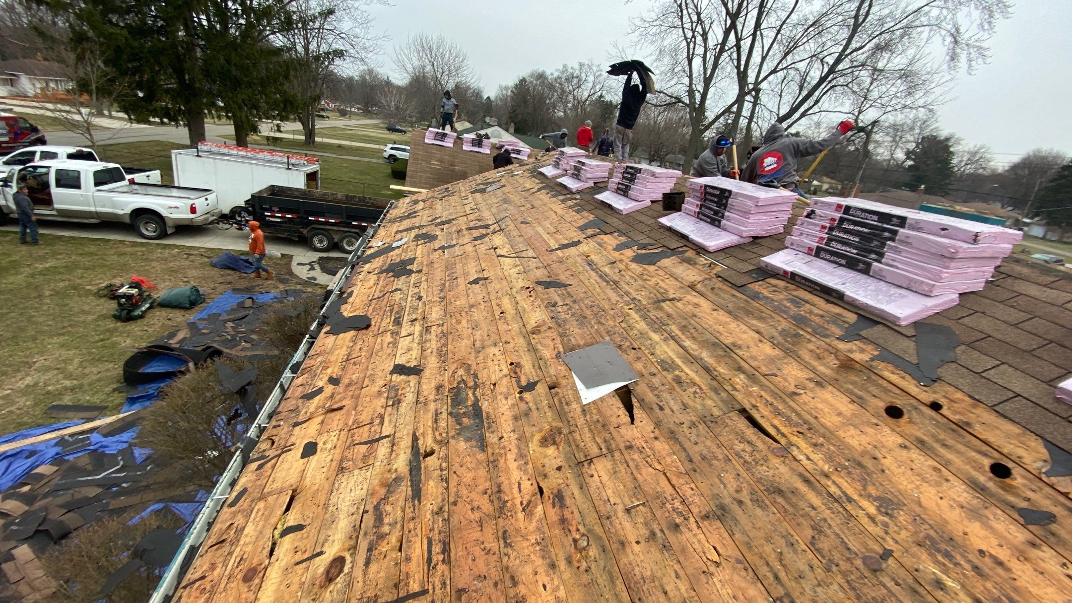 Roof Replacement using Owens Corning by 180 Contractors