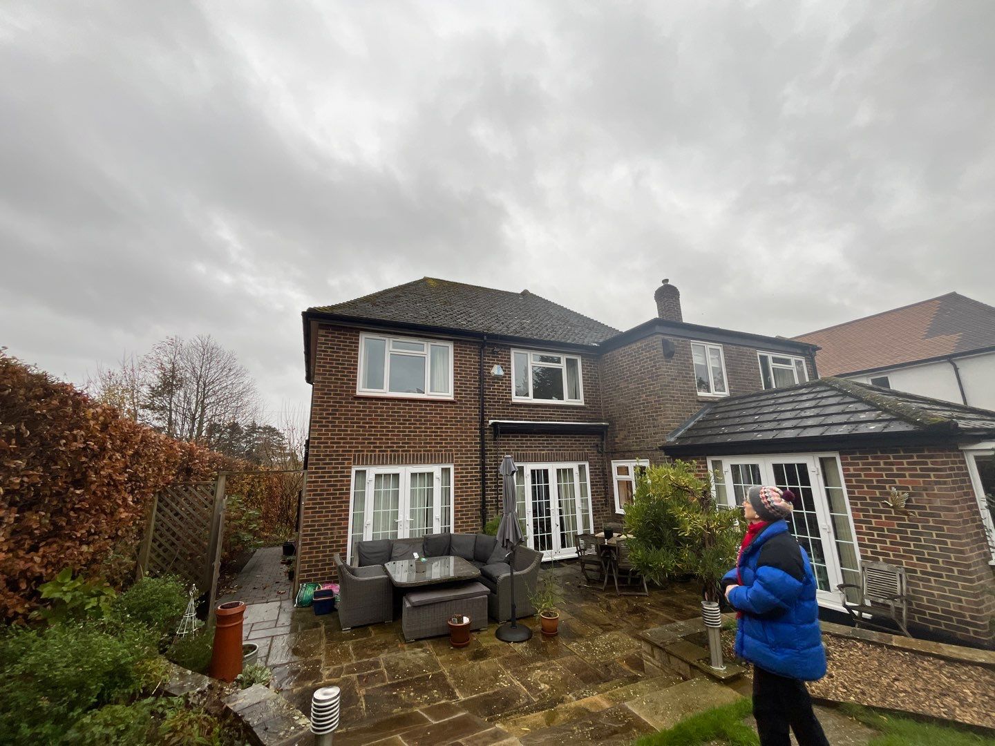 Roof Clean  - Moss Removal - Gutter Clean using Honda 15lpm Low Pressure Washing Machine by Ges Exterior Cleaning ltd
