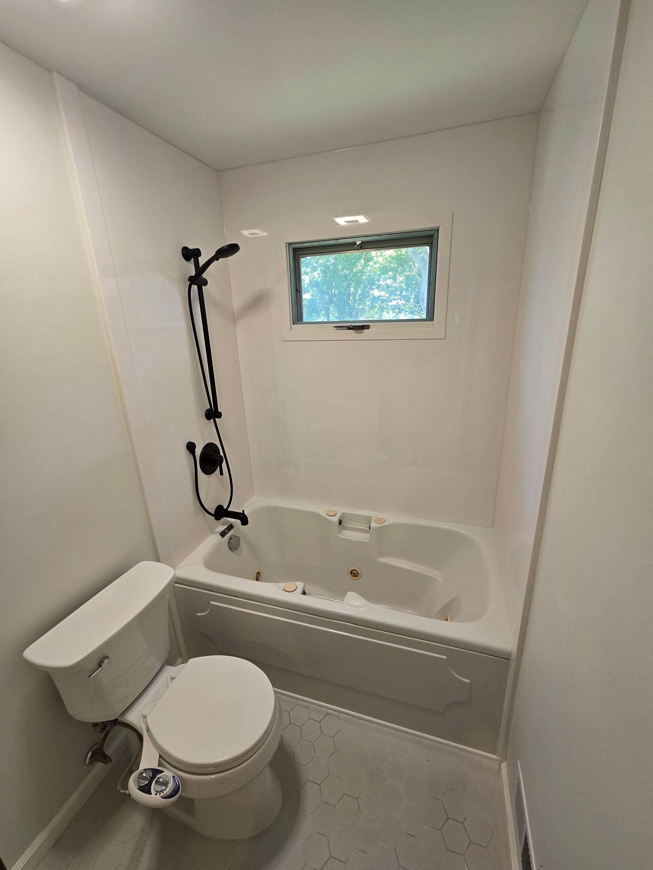 Bathroom Remodel using Onyx by The Shower Company