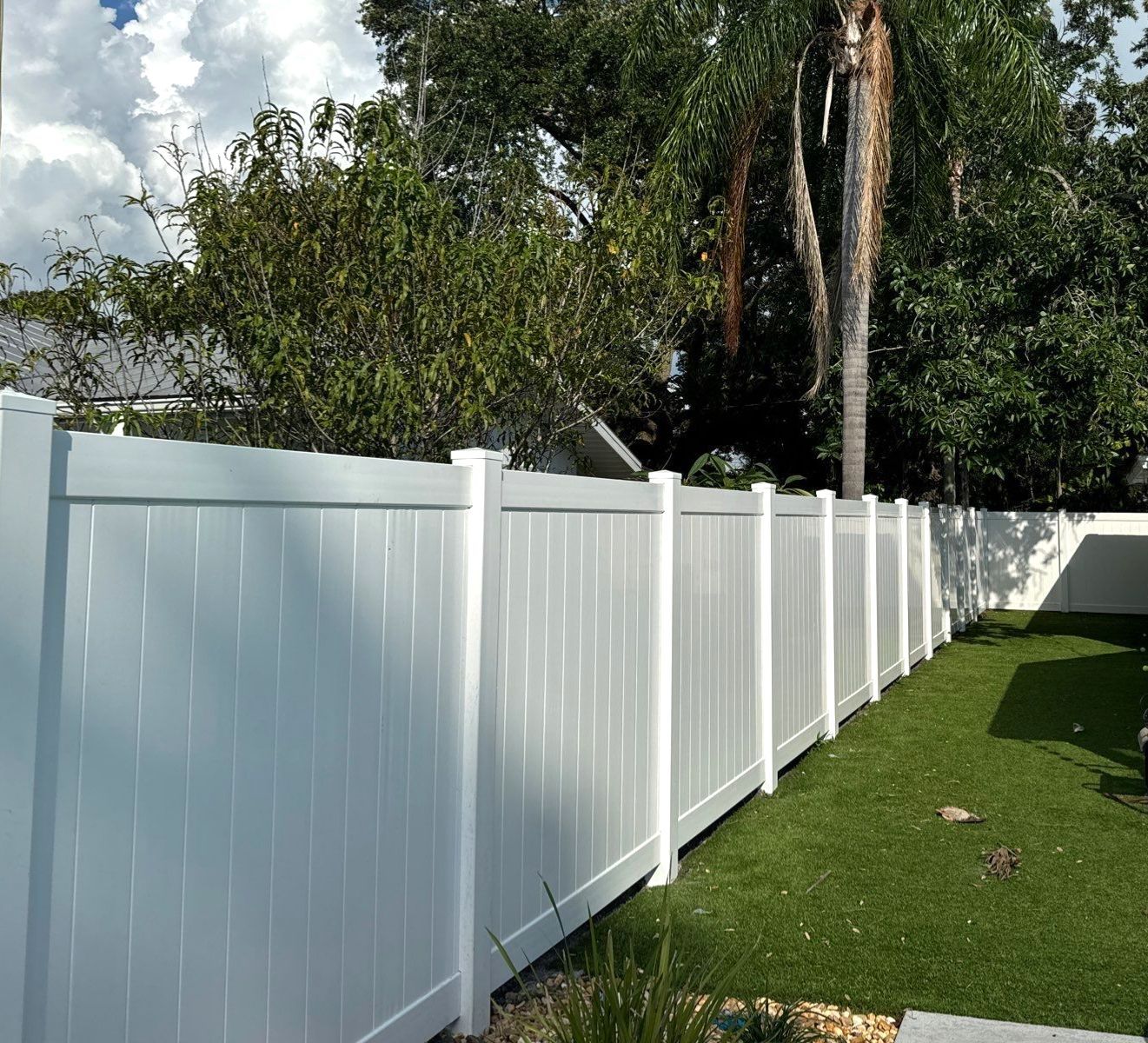 Vinyl Fence Installation using 6Ft White Vinyl Privacy Fence by Asap fence and gates, LLC