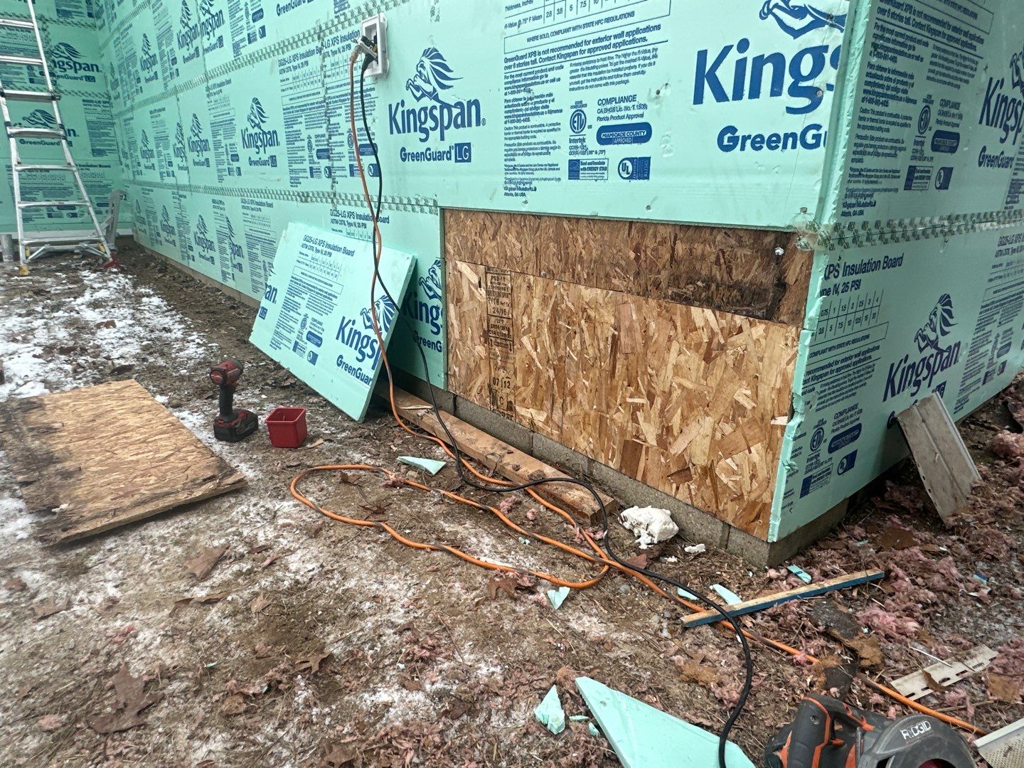 Siding Replacement using Ascend 7" Composite by 180 Contractors