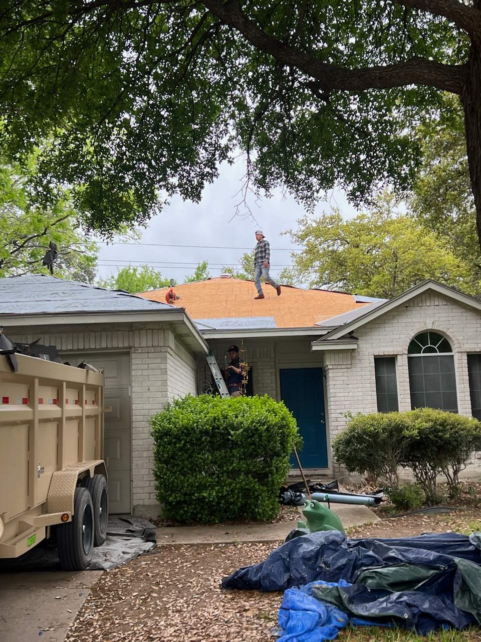 Rental property upgrade using CertainTeed Landmark shingles. by Oakwood Roofing and Construction, LLC