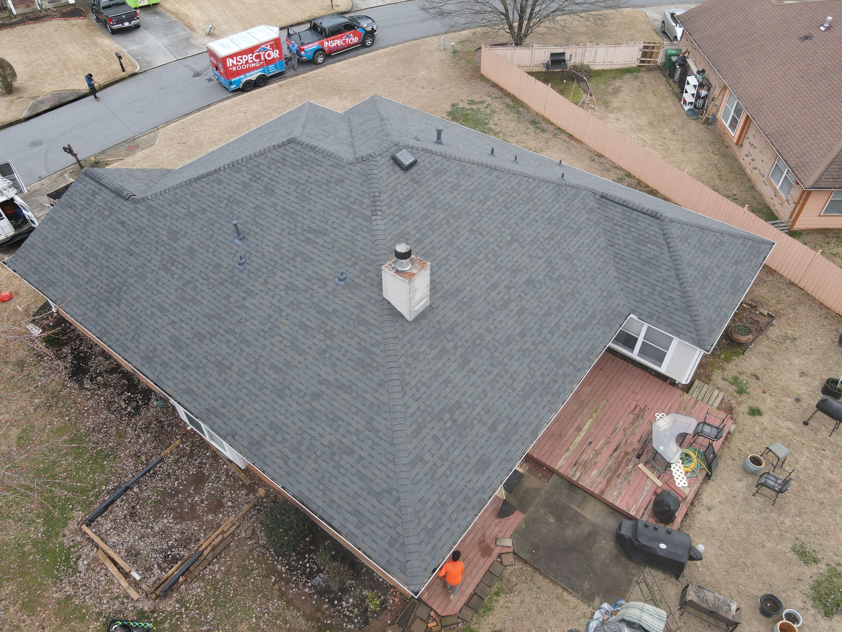 Residential Roofing Installation using Owens Corning by Inspector Roofing and Restoration